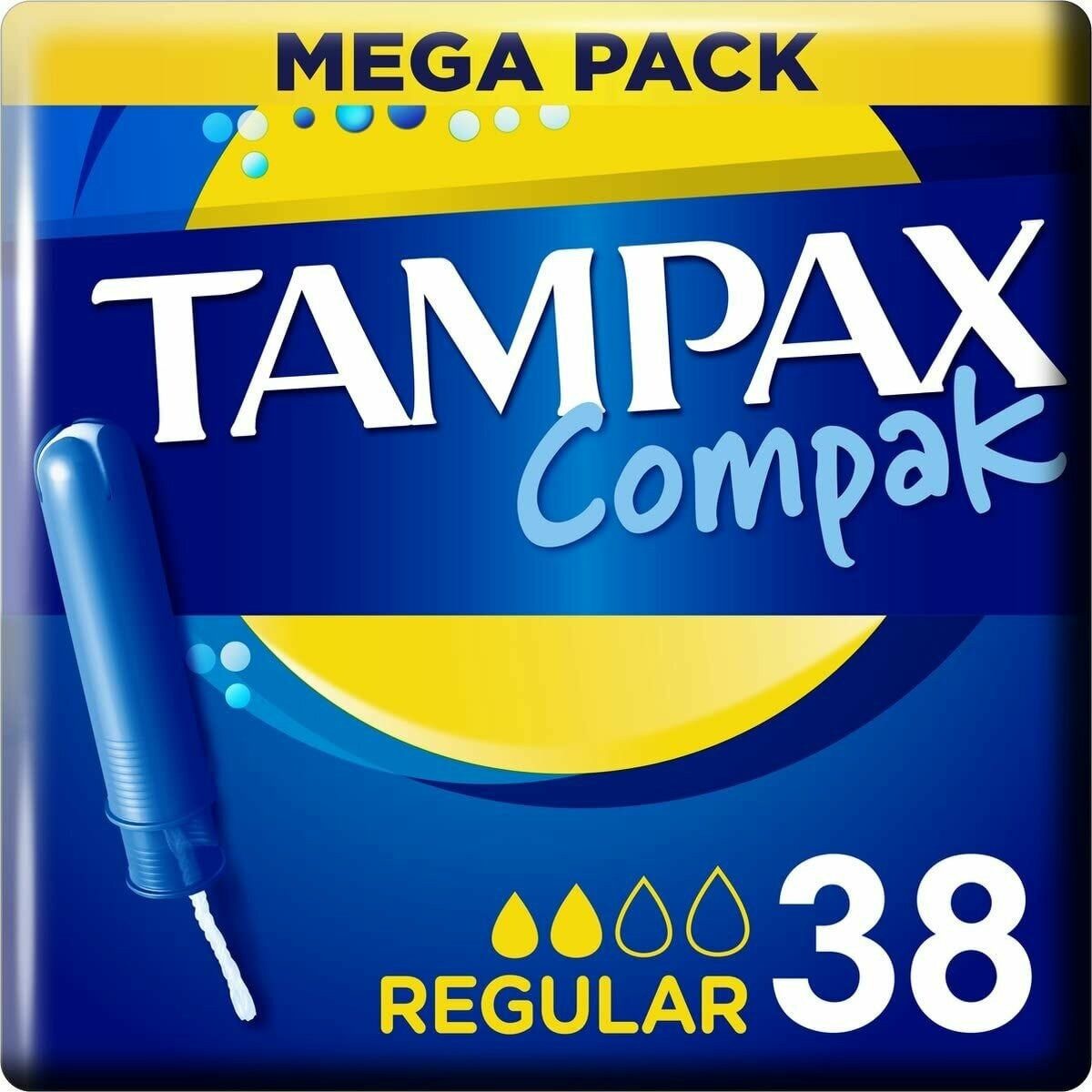 Tampax Tampons Tampax Compak Tampón Regular 38 U