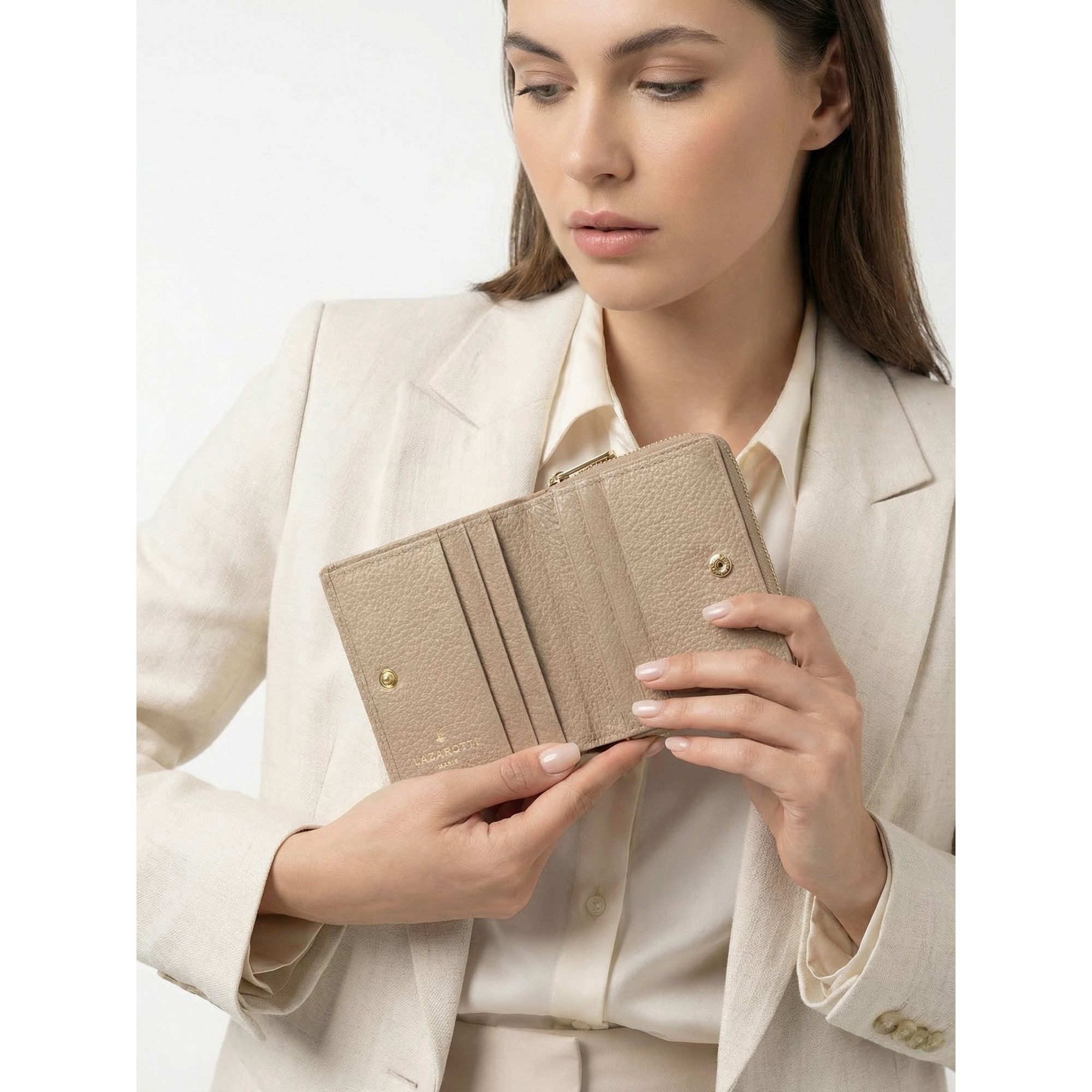 Lazarotti Geldbörse Bologna Leather, Leder