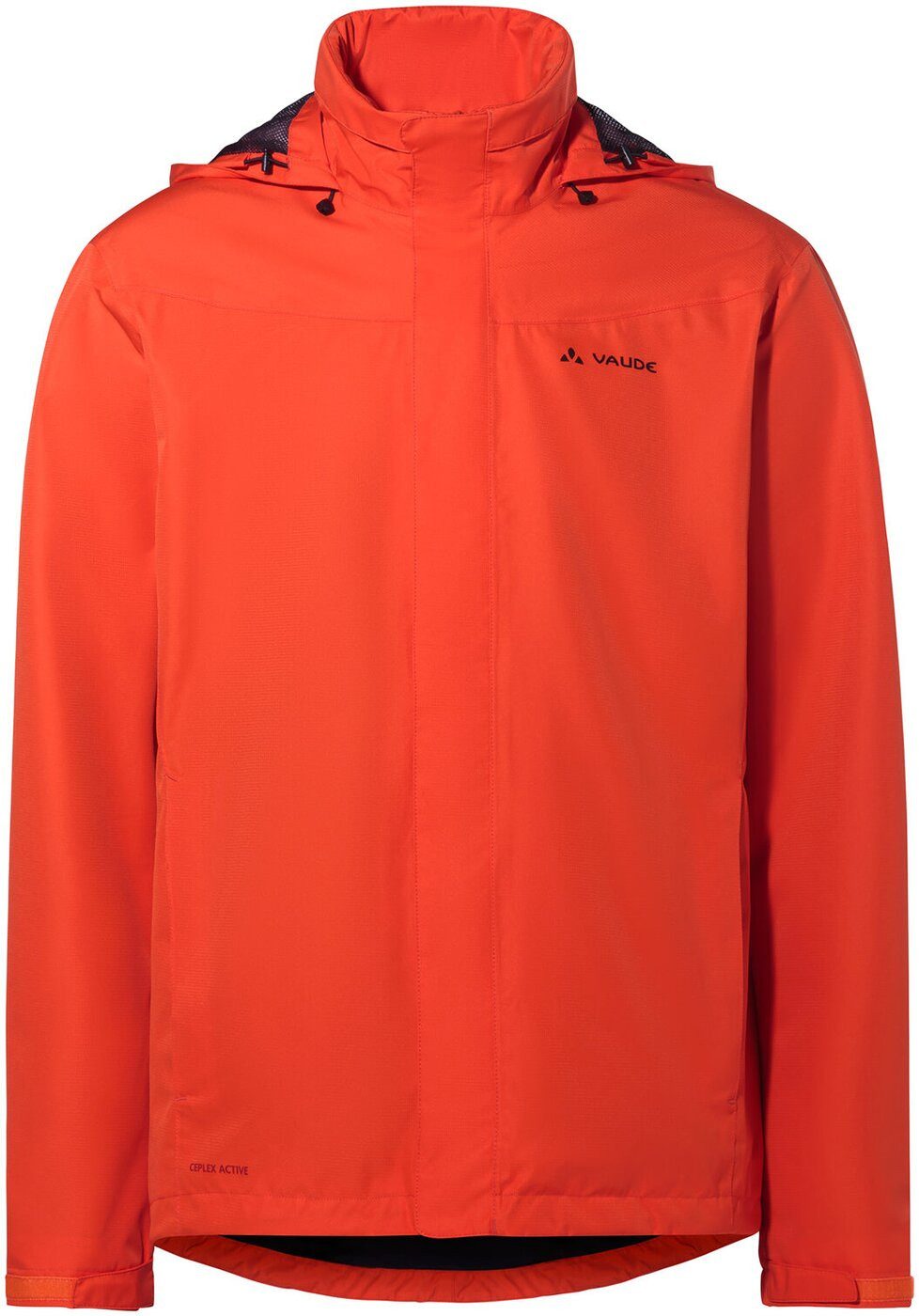 Fahrradjacke Me Escape Bike Light Jacket GLOWING RED/BLACK