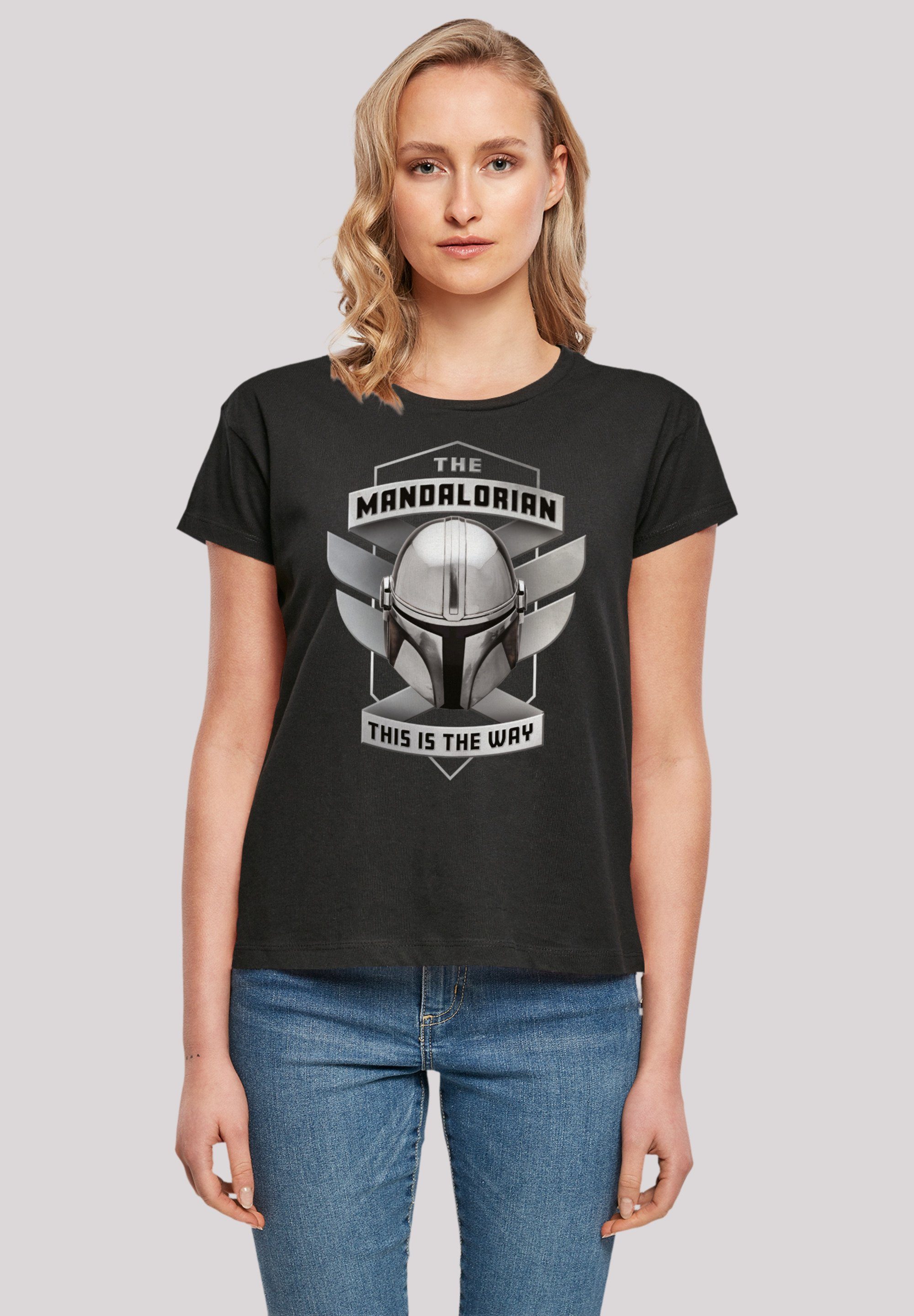 Mandalorian T-Shirt Way Qualität Star Premium The The Is F4NT4STIC This Wars