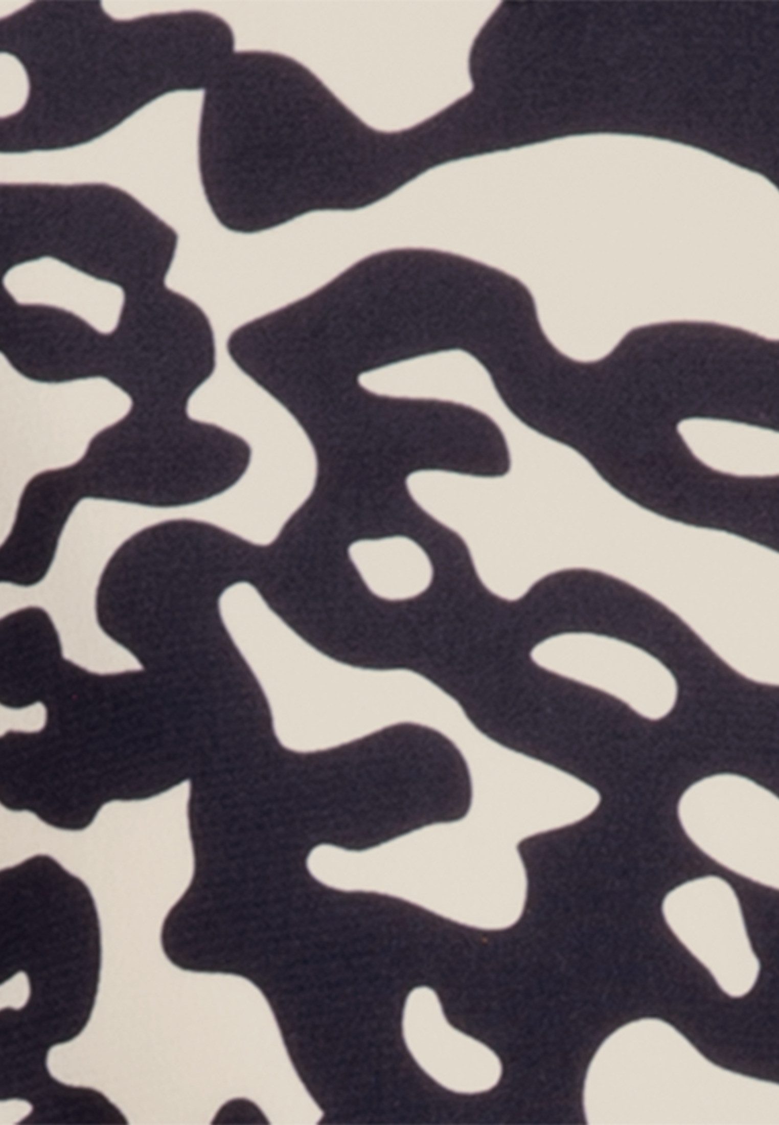 seidensticker Hemdbluse Schwarze Rose Langarm Kragen Animal