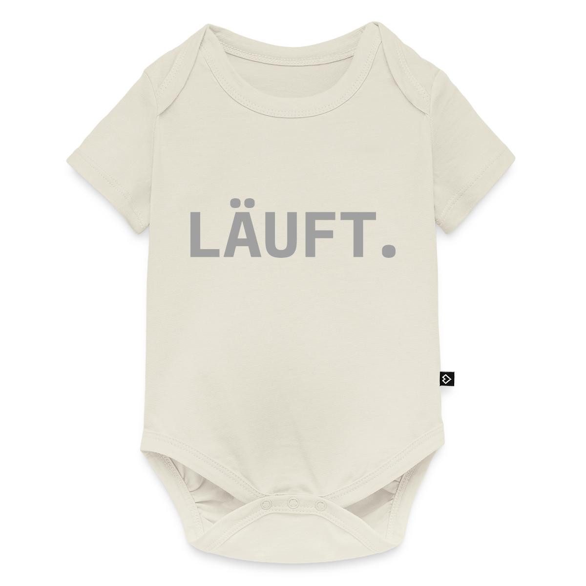 Spreadshirt Kurzarmbody Stromberg Läuft Kurzarm Tages Baby Body (1-tlg)