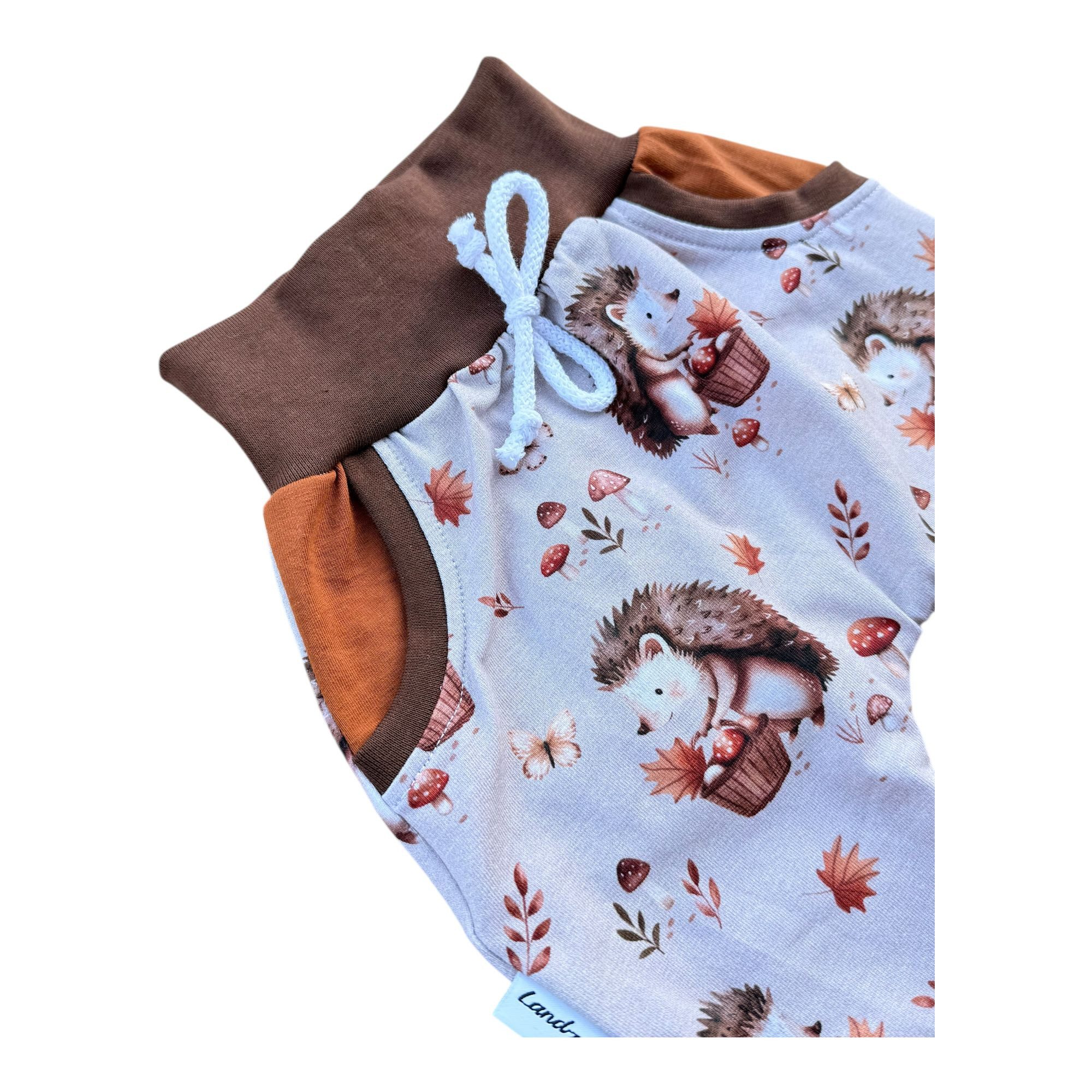Land-Juwelen Pumphose Pumphose Igel Herbst beige braun