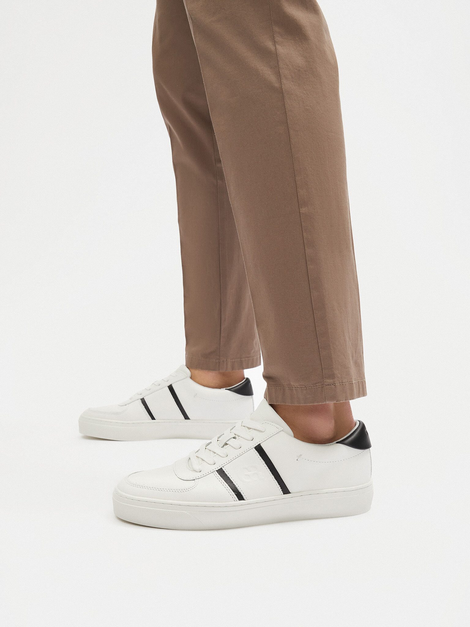 GINO ROSSI Gino Rossi Herrenschuhe Weiß ENZO-01 Sneaker