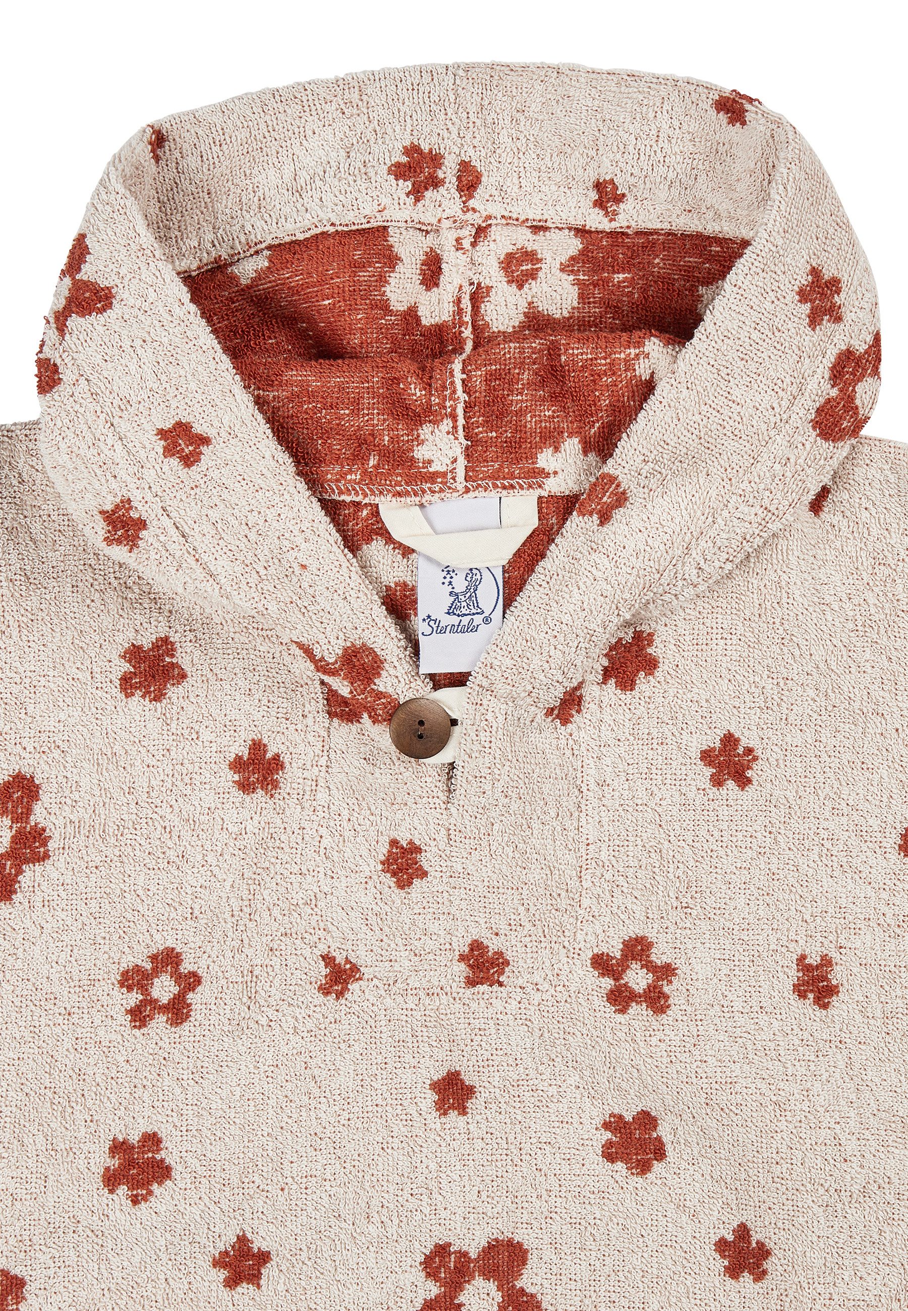 Sterntaler® Poncho Badeponcho BAUERNHOF Blumen (1-St)