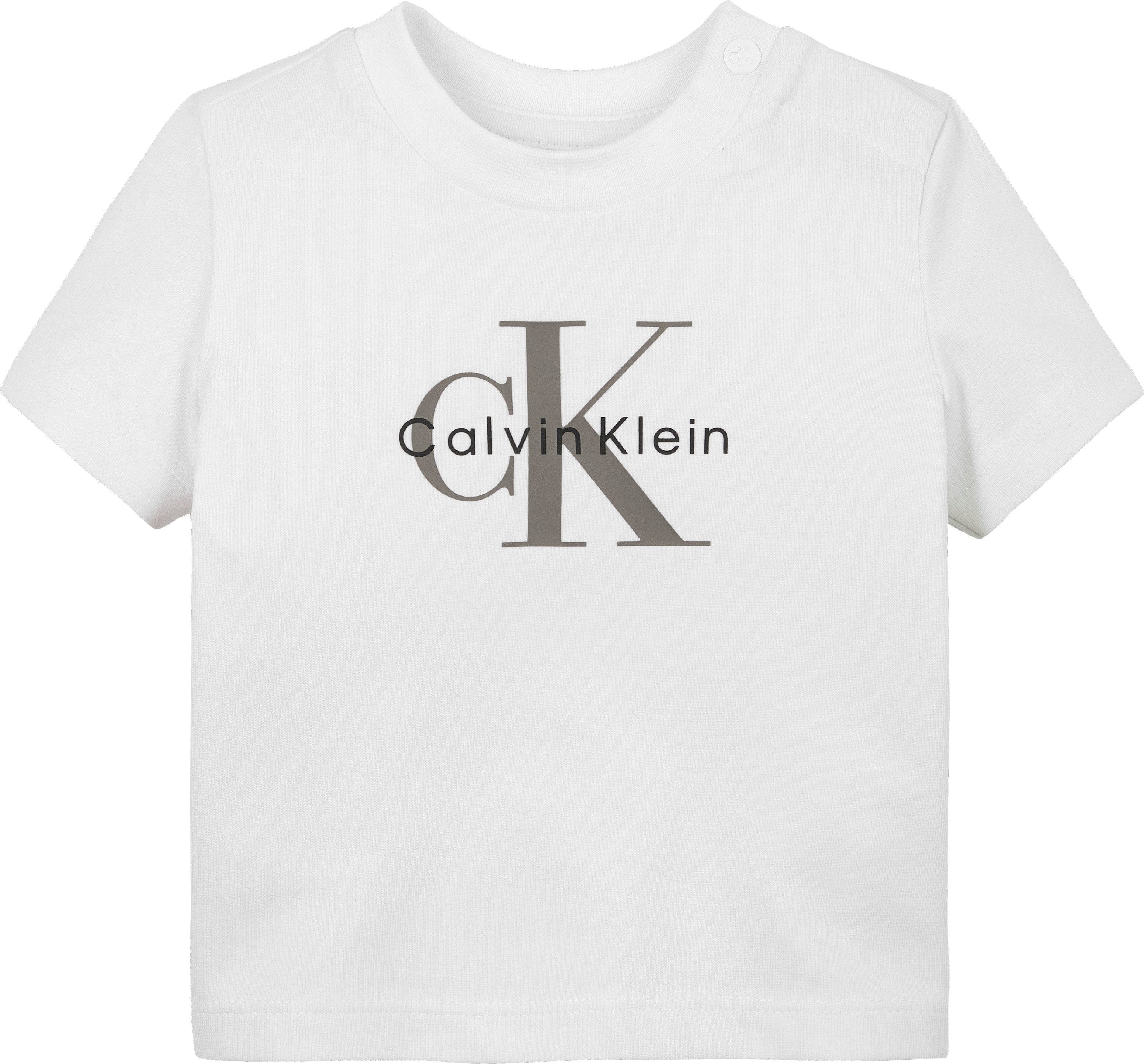 Calvin Klein Jeans T-Shirt für Babys bis 2 Jahre, Logo-Druck