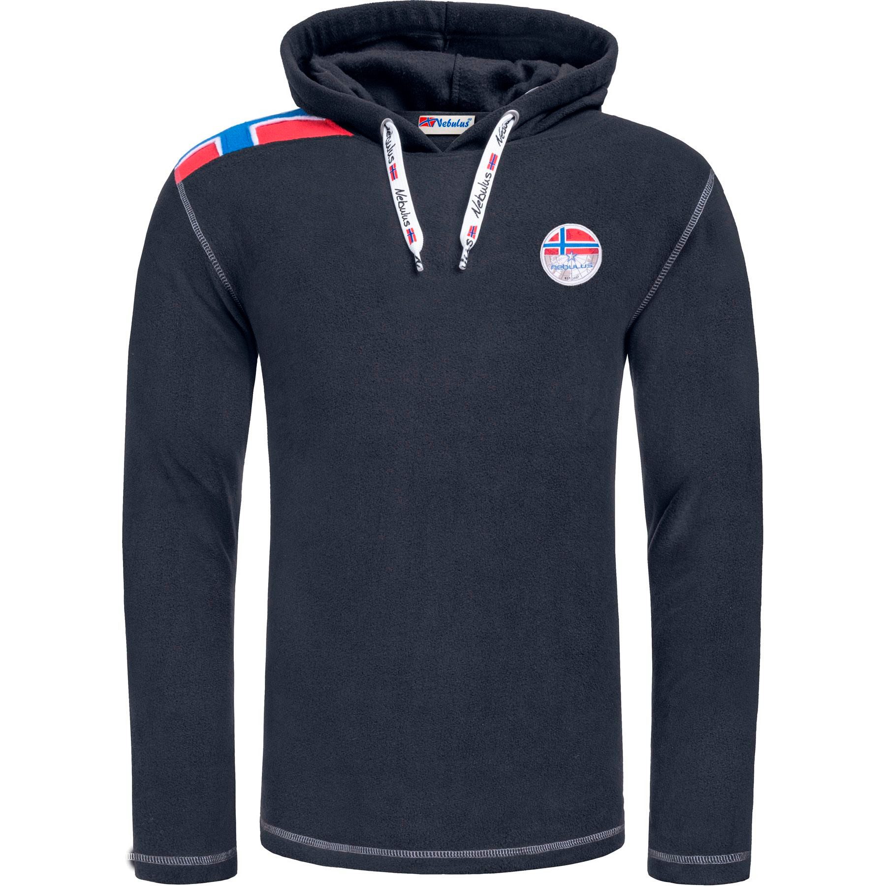 Nebulus Hoodie FILE, P6690 - Herren, schwarz-grau, XL