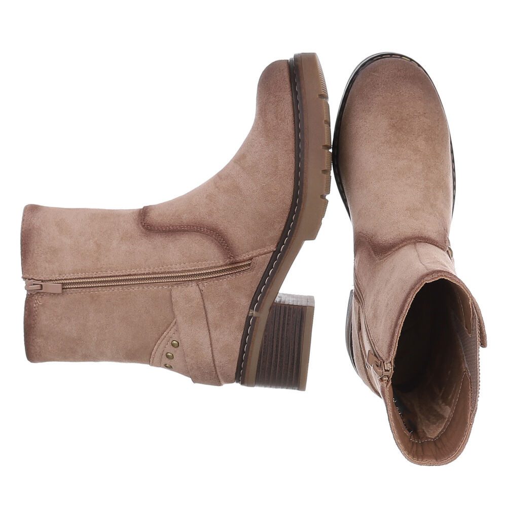 Ital-Design Stylische Stiefeletten für Damen mit Reißverschluss und Komfort günstig online kaufen