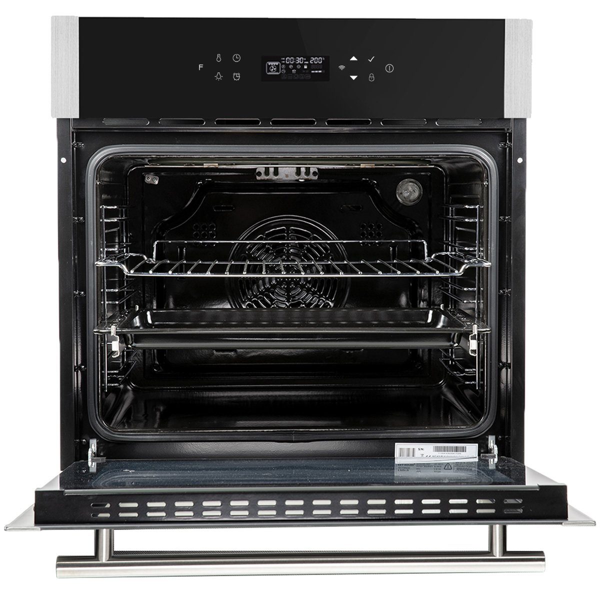 KKT KOLBE Einbaubackofen Backofen Elektroherd EB8313HC, mit Teleskopauszug, DampfClean, 60 cm / Kochmulde / Einbauherd / Heißluft / Grill-/Brat-System / WIFI