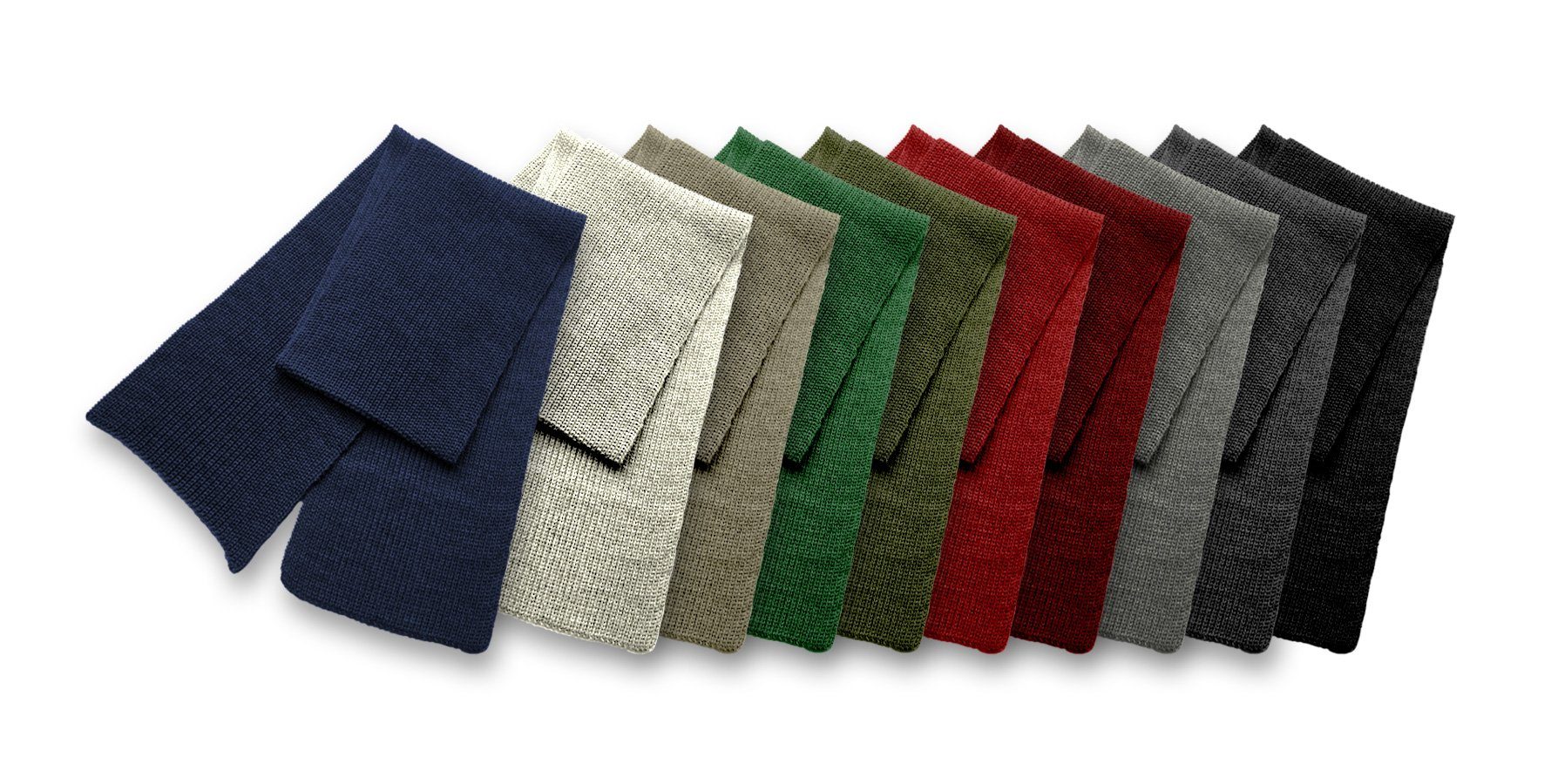 Blauer Peter Strickschal, aus Merino in günstig online kaufen