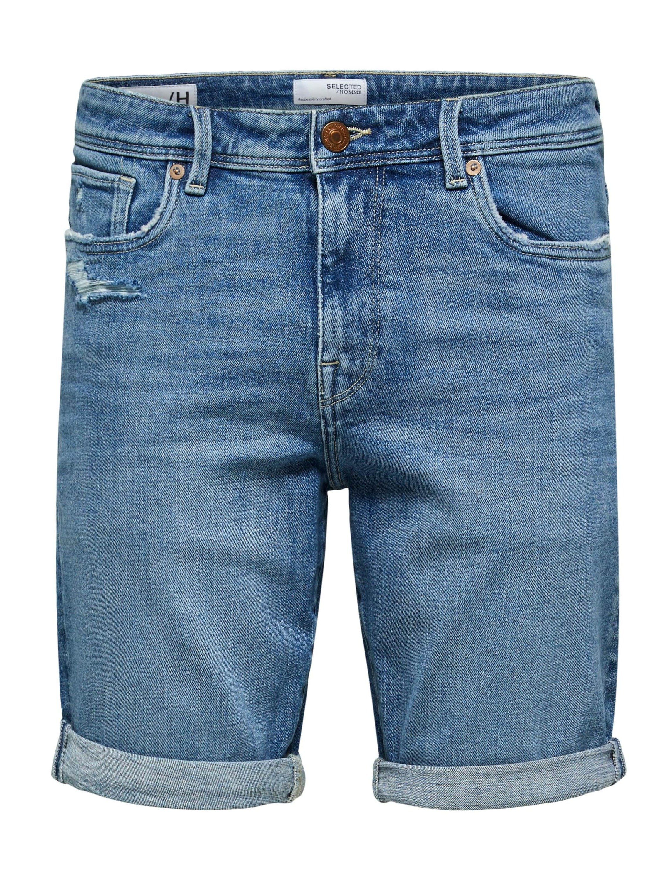 SELECTED HOMME Alex (1-tlg) Jeansshorts