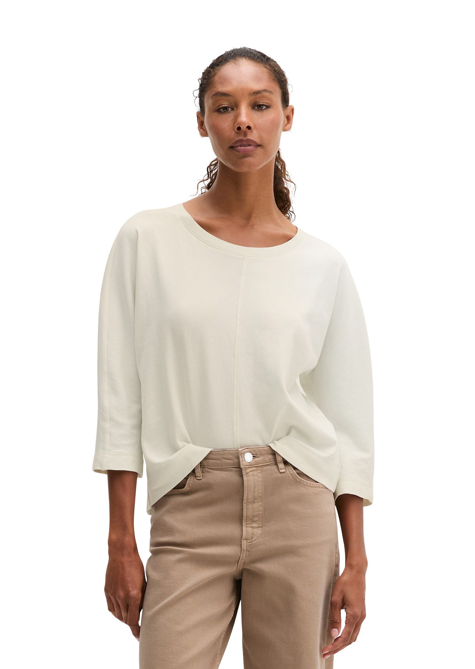 Marc O'Polo Langarmshirt aus Organic Cotton Single Jersey