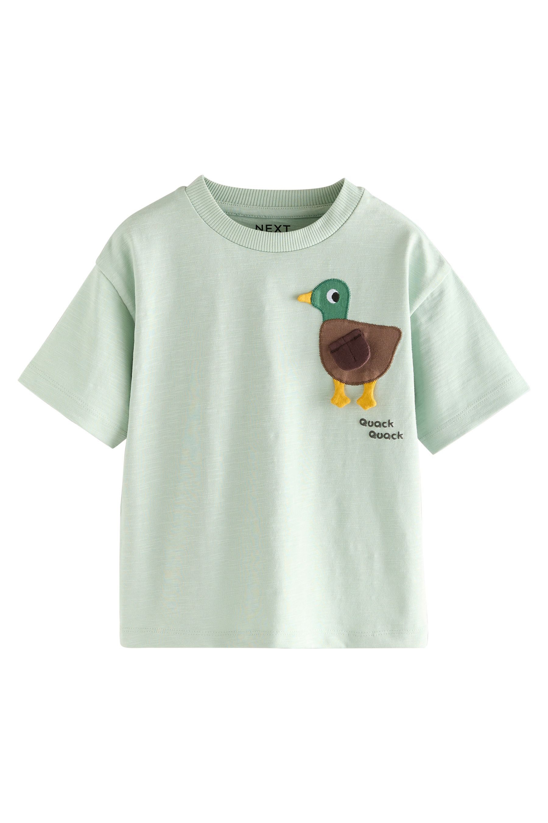 Next T-Shirt T-Shirt mit Applikation aus günstig online kaufen