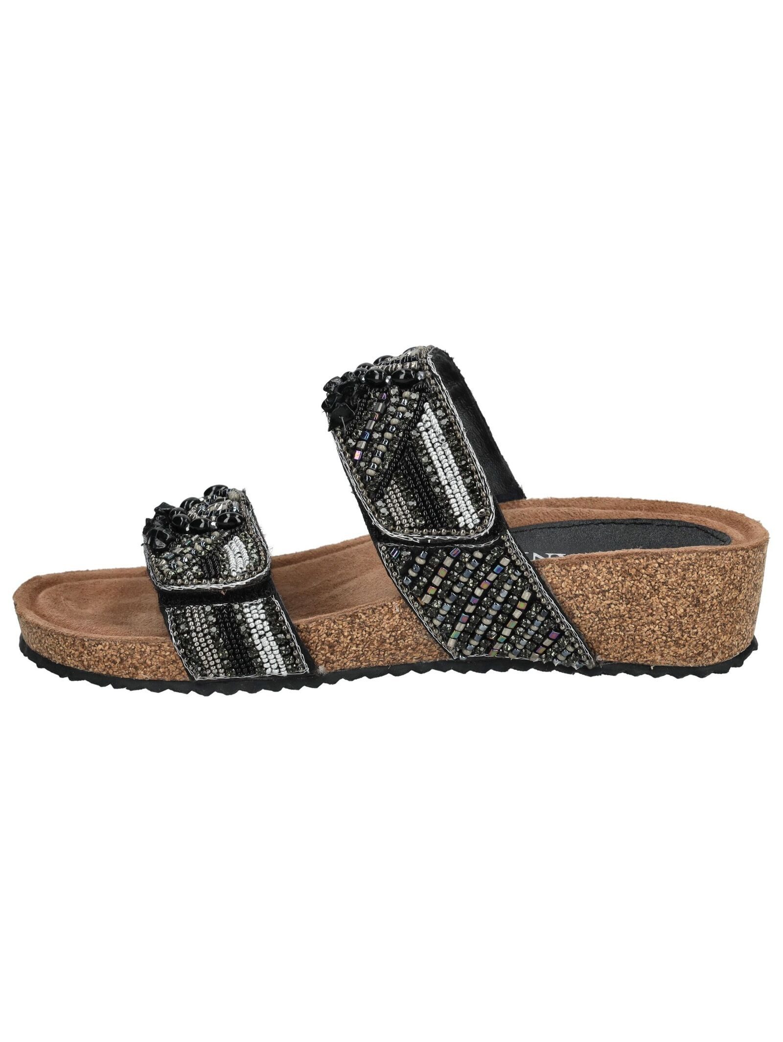 Lazamani Lazamani Pantoletten Leder Pantolette günstig online kaufen