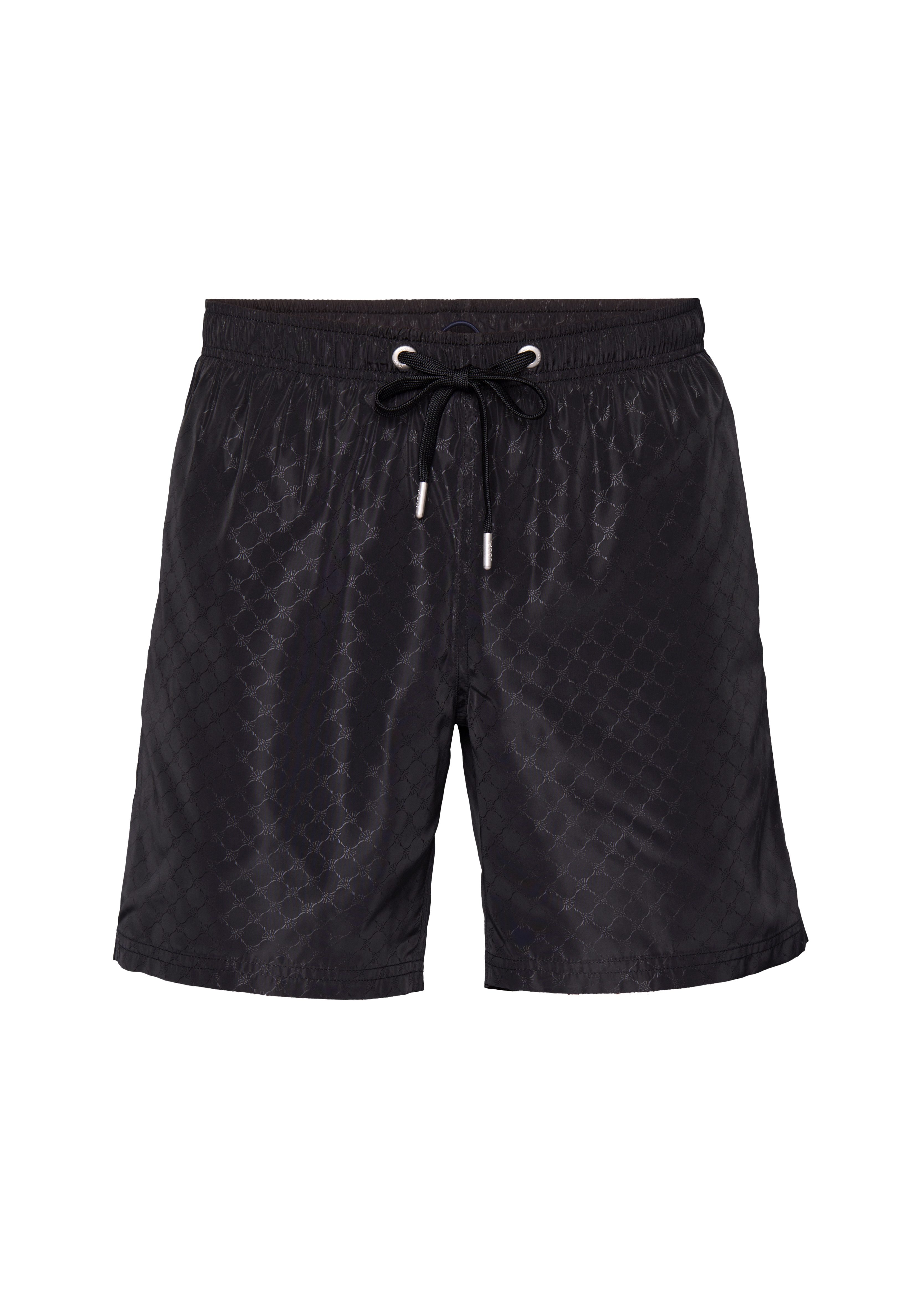 JOOP! Badeshorts Cortina AOP Allover Cornflower-Logo, mit Tunnelzug, seitliche Taschen