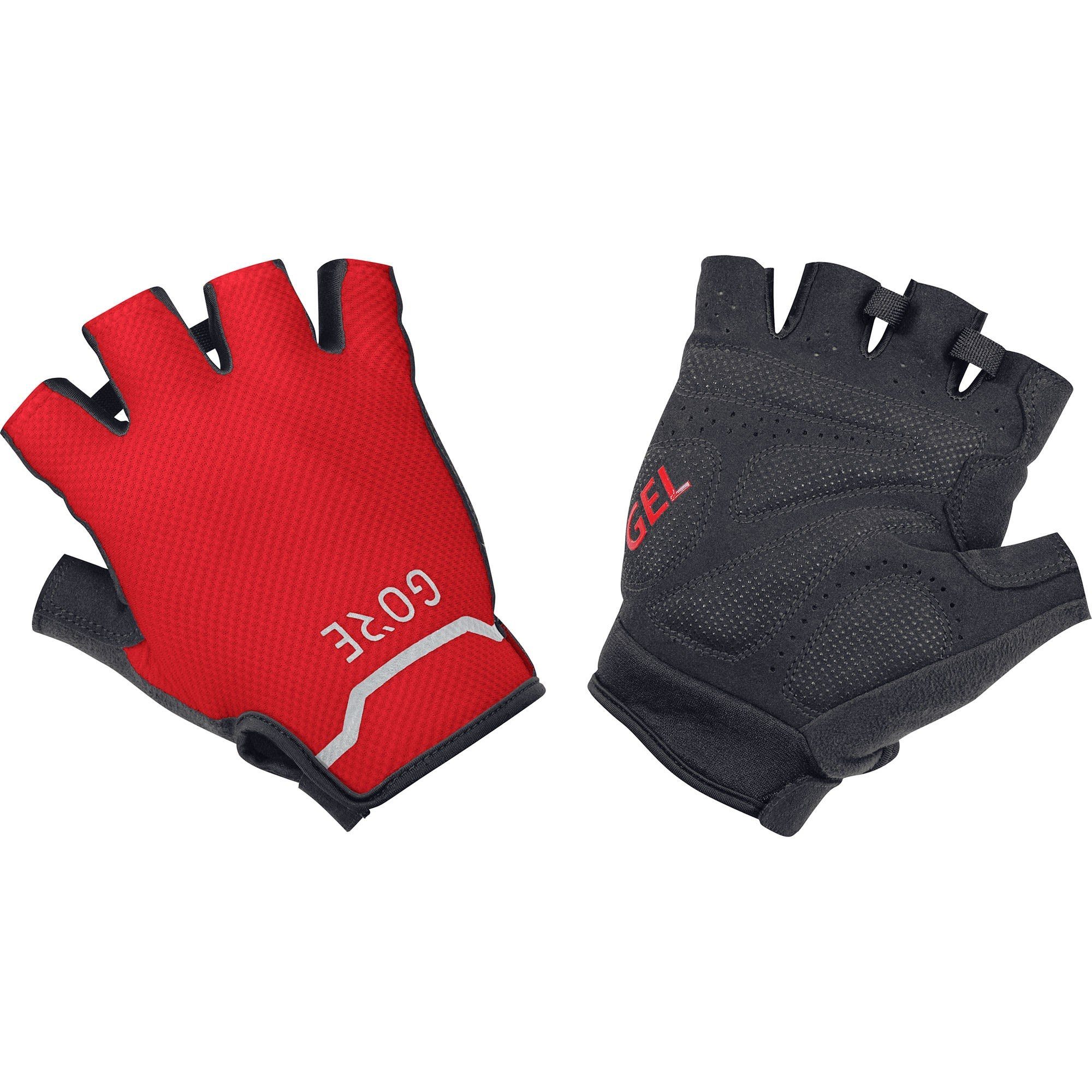 GORE® Wear C5 Black Gore Red Accessoires - Fleecehandschuhe Short Gloves