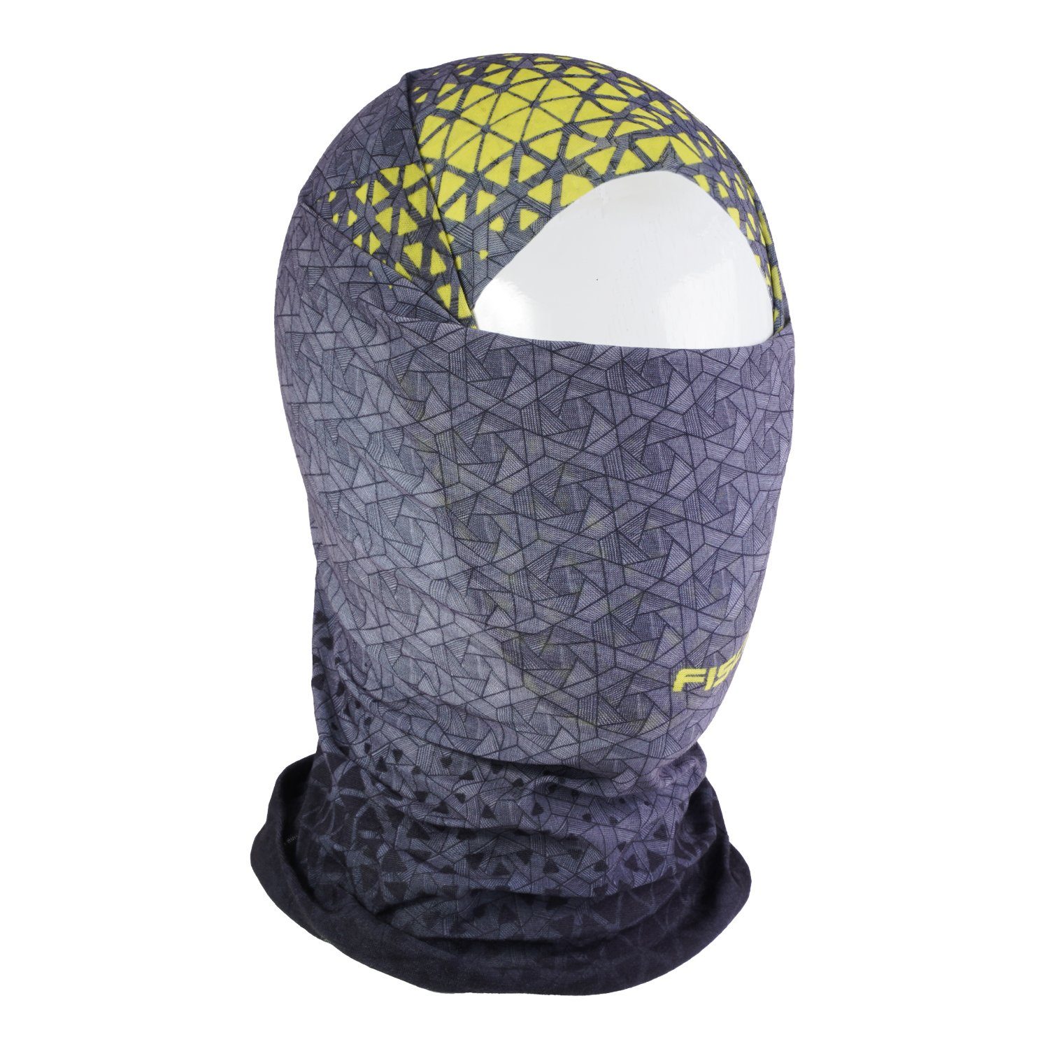 FISCHER Fahrrad Multifunktionstuch Multifunktionstuch Schlauchtuch Loop Grau, Schlauch-Schal Halstuch Bandana Outdoor Sport