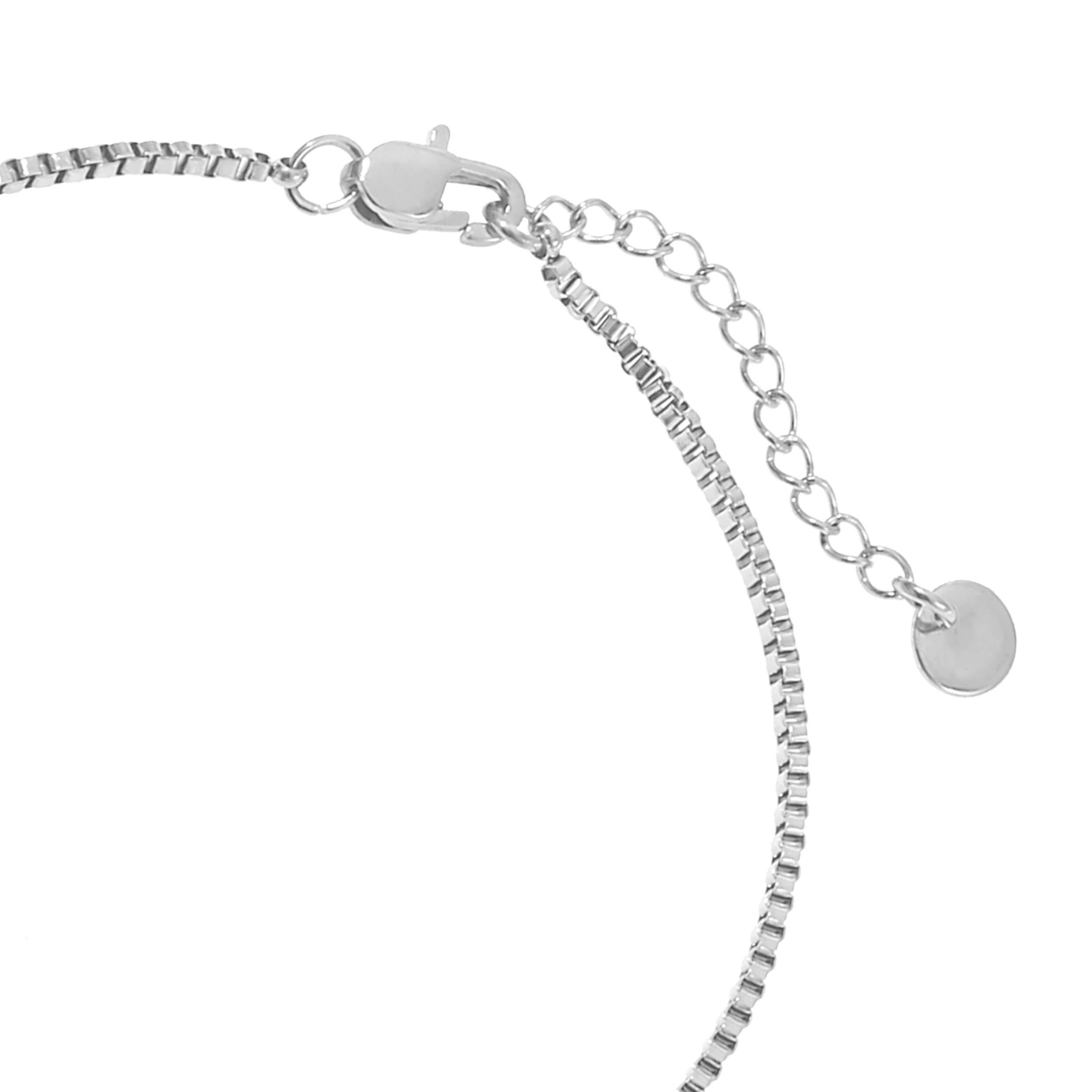 Made by Nami Edelstahlarmband Silber oder Gold Armband Edelstahl Minimalistisches Armband Herren, Filigrane Armkette Cuban Link Chain - 2er Set
