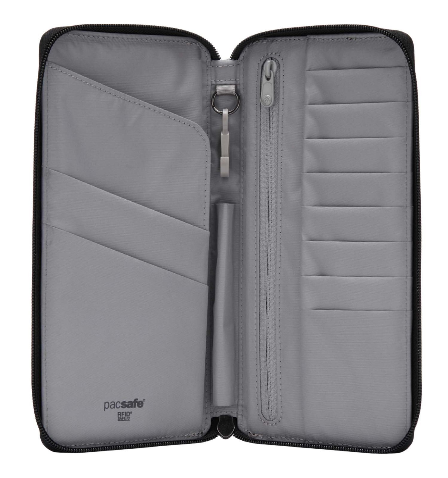 Pacsafe Geldbörse Travel Wallet, mit RFID-Blocker Schutz