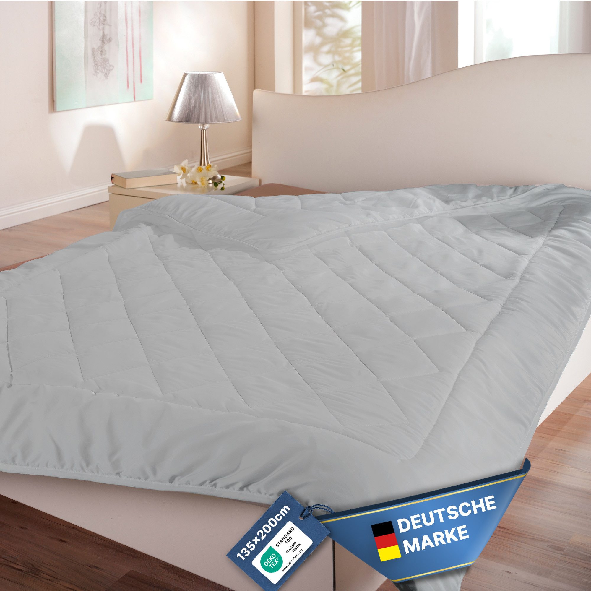 Bestlivings Sommerbettdecke ohne zusätzlichen Bettbezug nutzbar, Füllung: K günstig online kaufen