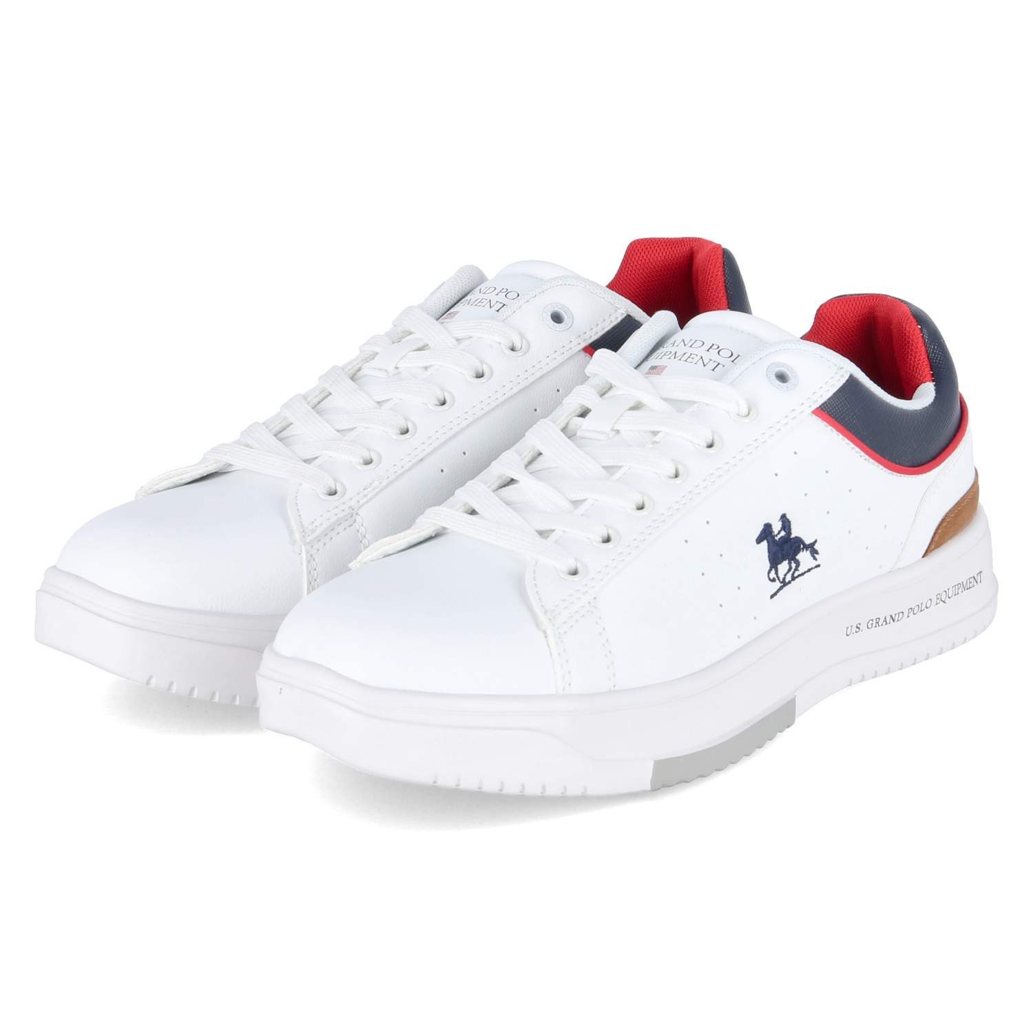 US Grand Polo U.S. Grand Polo GPM514303-1032 SP Herren Synthetik weiss Schnürschuh