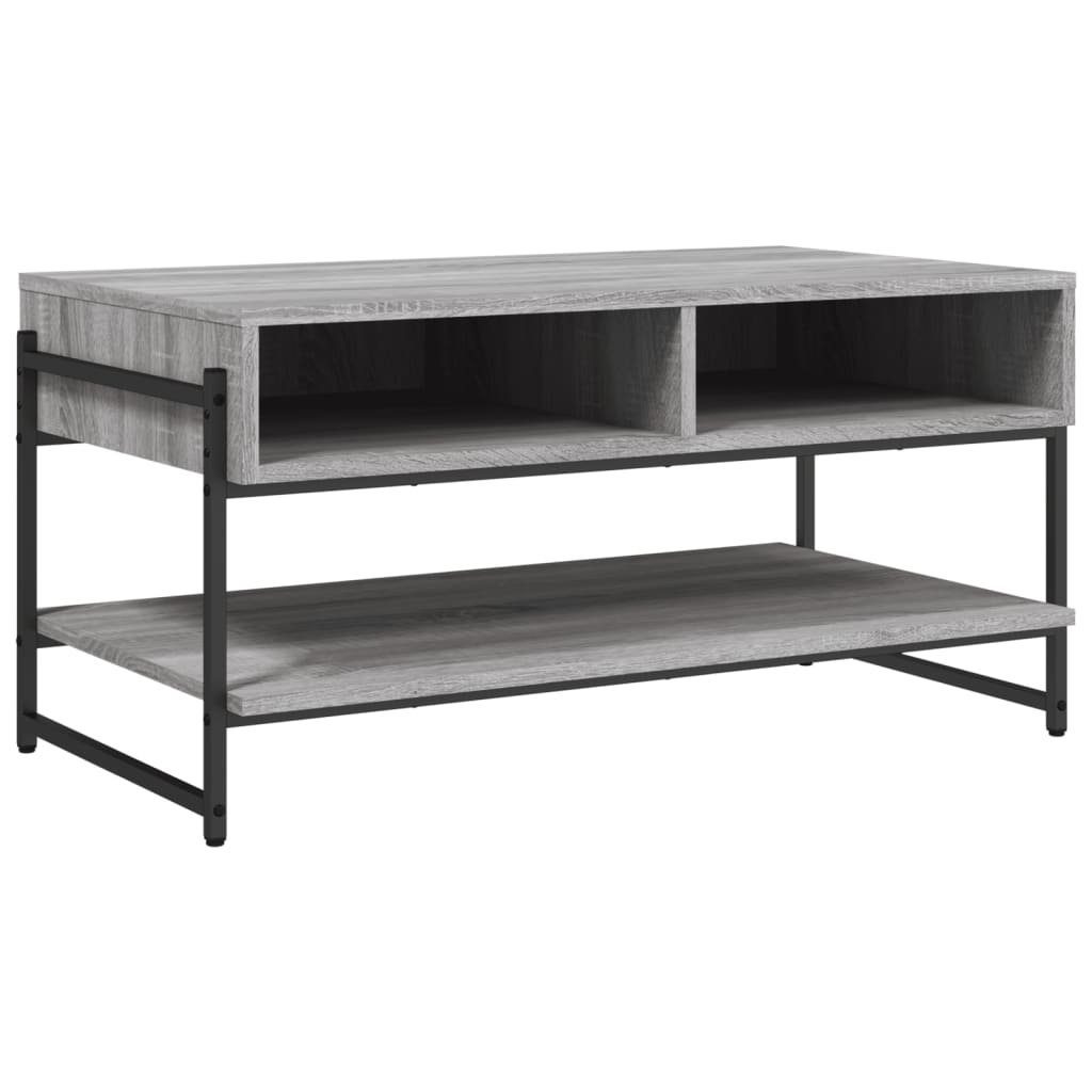 vidaXL Couchtisch Couchtisch Grau Sonoma 90x50x45 günstig online kaufen