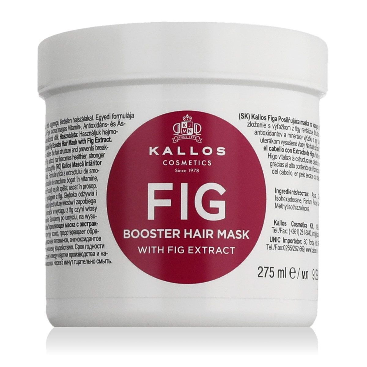 Kallos Cosmetics Haarmaske Fig