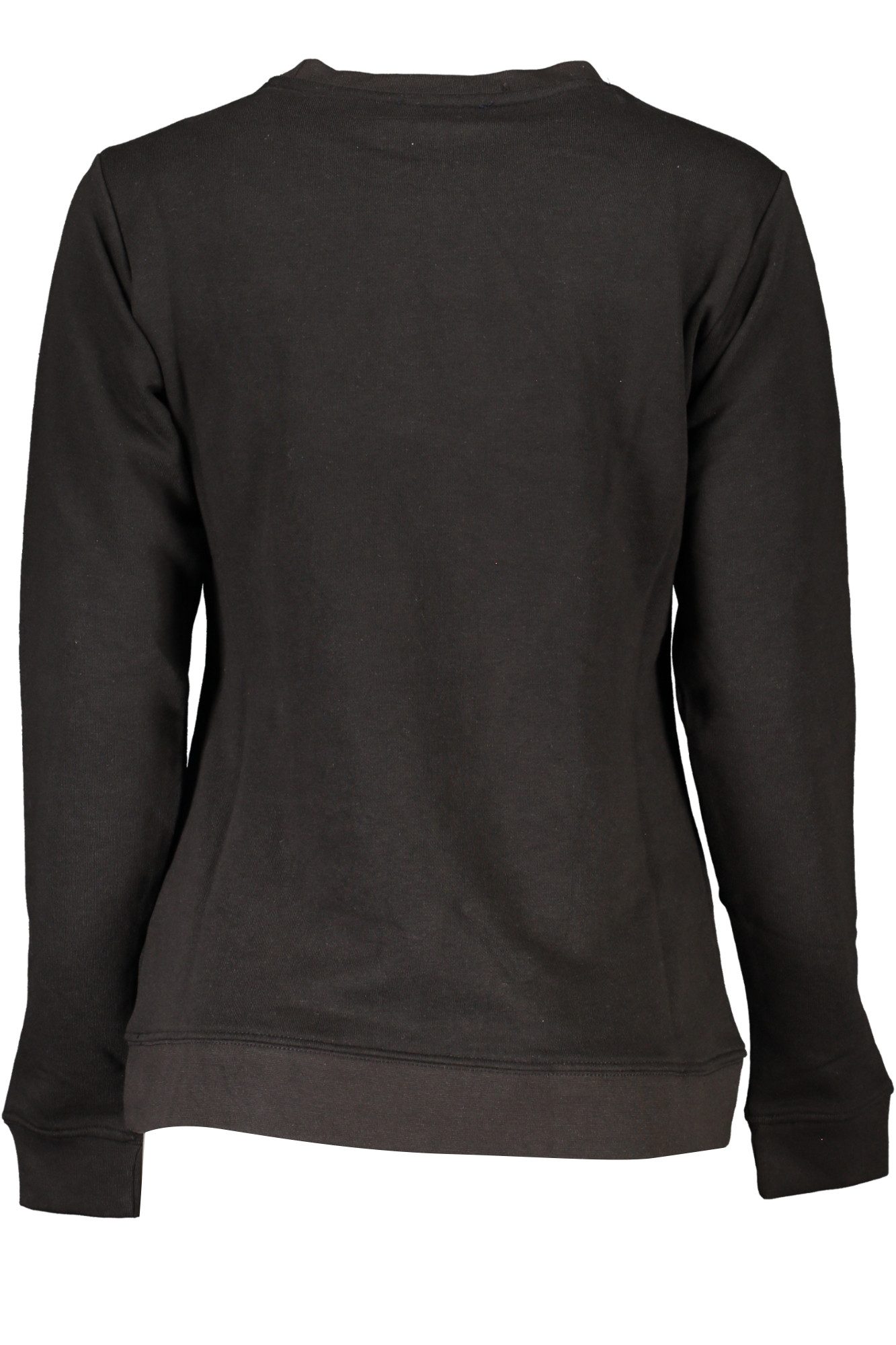 Cavalli Class Sweatshirt Stilvoller Damenpullover: Schwarz, Rundhals