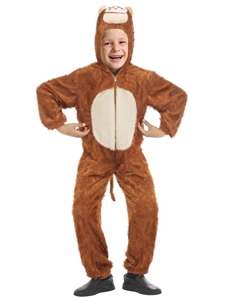 Kostüm Affe Tierkostüm für Kinder - Braun