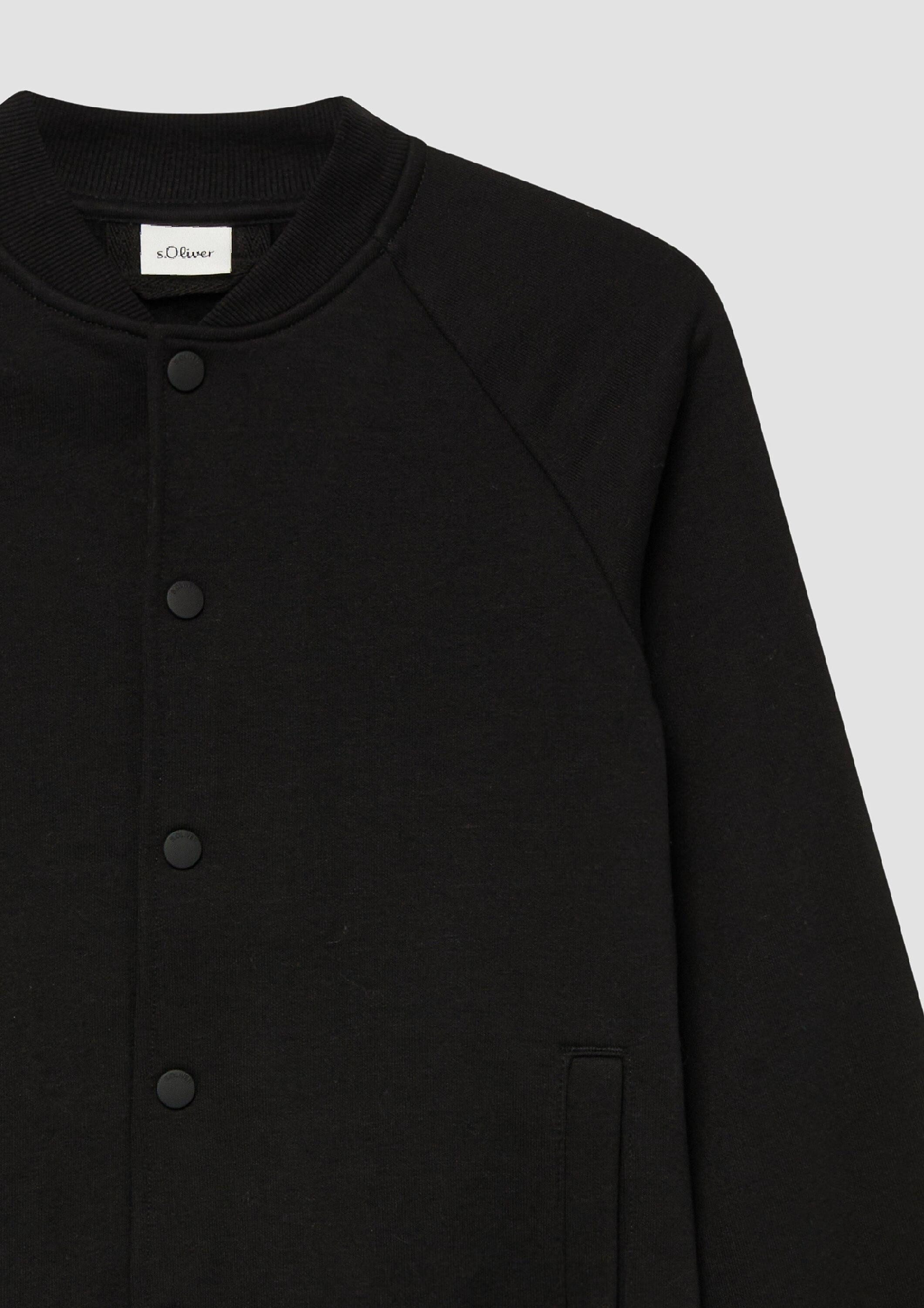 s.Oliver Sweatjacke Sweatshirt Jacke Kuscheliger Sweat-Blouson