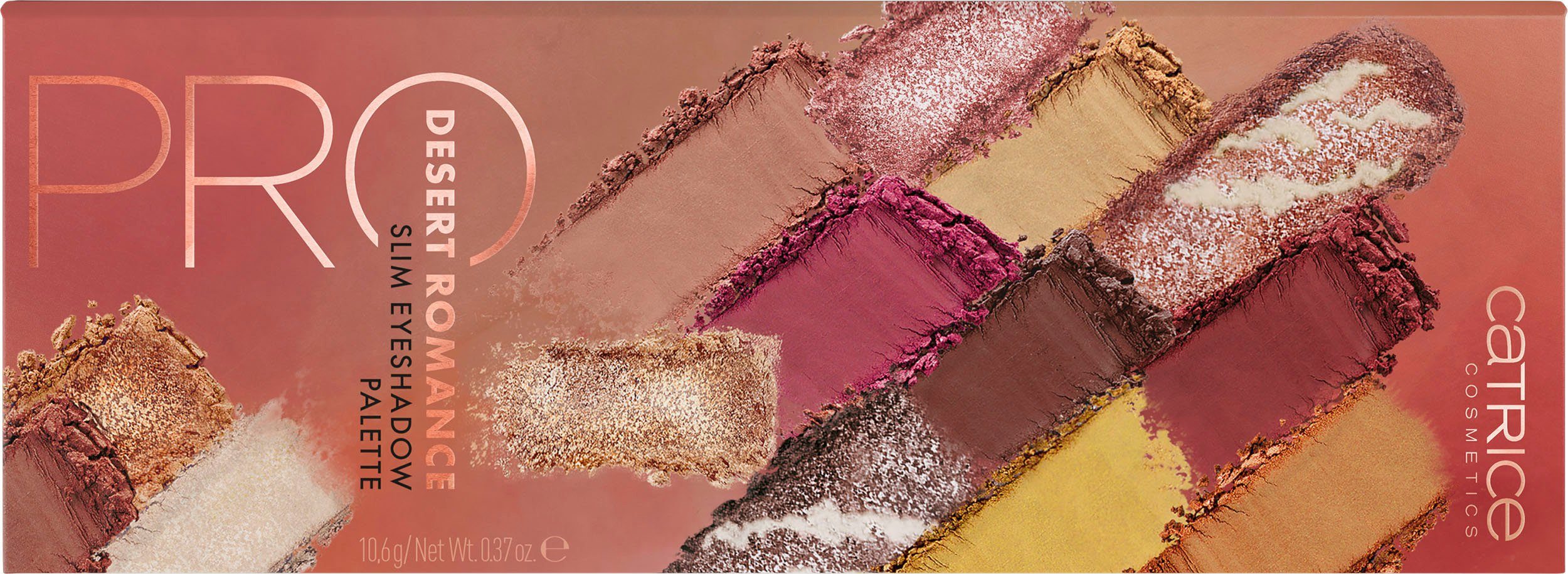 Catrice Romance 010 Desert Catrice Pro Lidschatten-Palette Eyeshadow Slim Palette