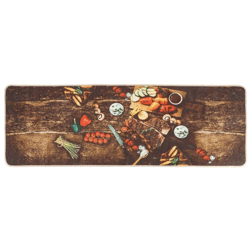 vidaXL Teppich Küchenteppich Mehrfarbig 60x180 cm günstig online kaufen
