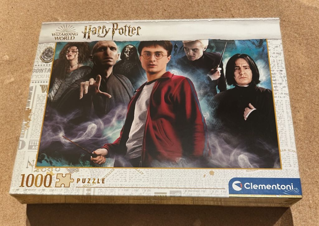Clementoni® Puzzle Harry Potter Puzzle 1000 Teile Erwachsenenpuzzle Familie Geschenkidee, 1000 Puzzleteile, 1 x Puzzle Geschenk für Mädchen Jungen Kinder Puzzle