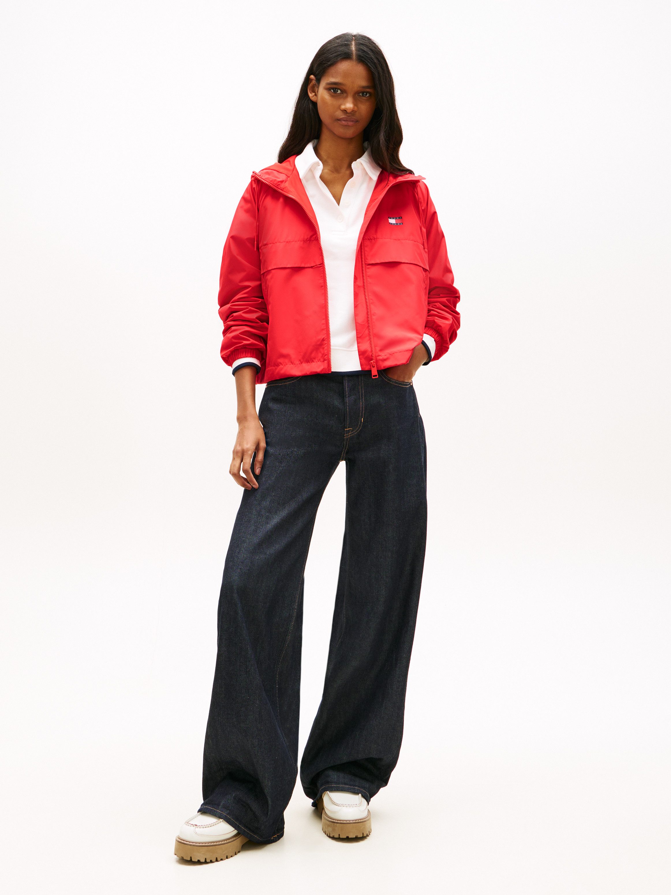 Tommy Jeans Windbreaker TJW ESSENTIAL WINDBREAKER EXT mit Logodruck