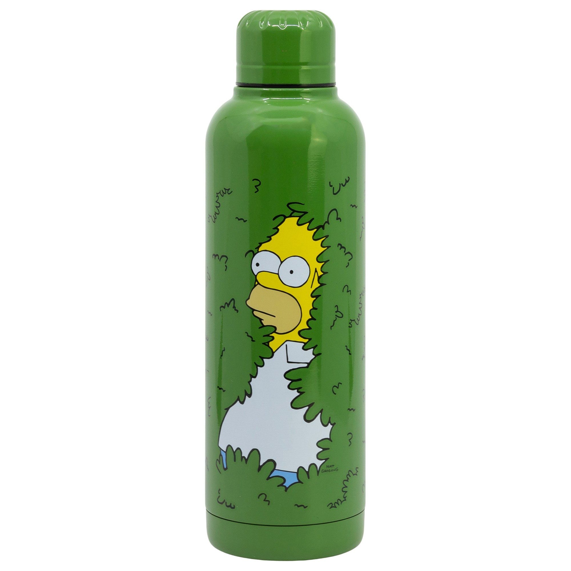 The Simpsons Trinkflasche The Simpsons Homer Edelstahl Thermo Wasserflasche Trinkflasche Flasche