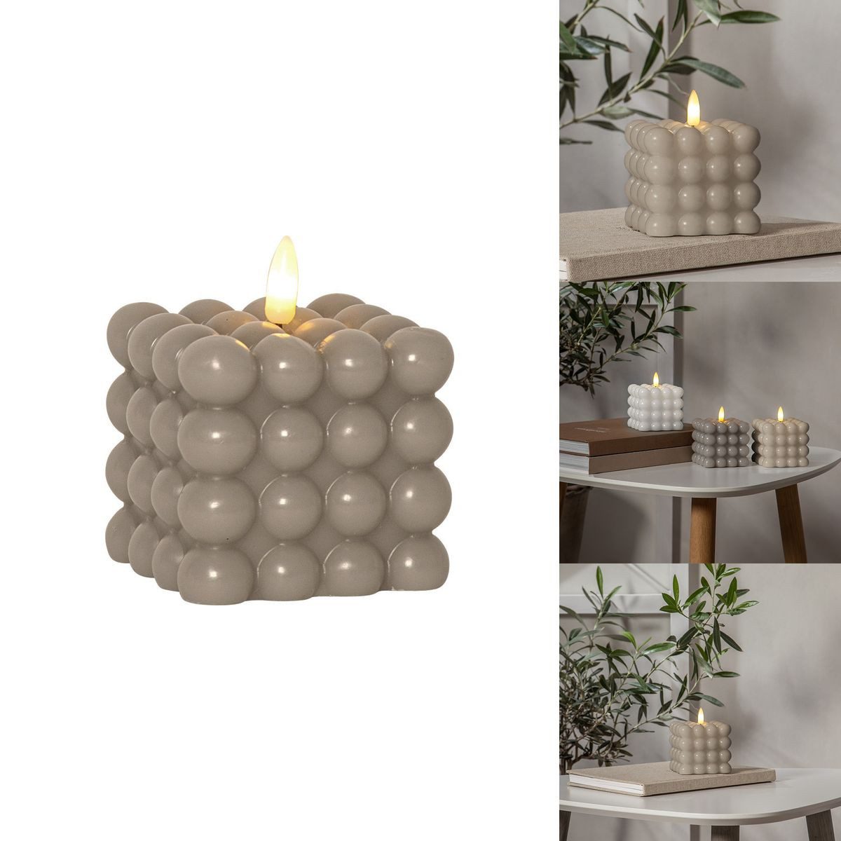 STAR TRADING LED-Kerze Flamme Dot (1-tlg)