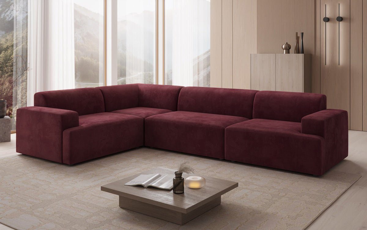 Luxusbetten24 Sofa Designer Sofa Monza Wohnlandschaft günstig online kaufen