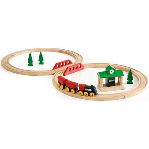 BRIO® Spielzeug-Eisenbahn Bahn Acht Set - Classic Line, (Set), Made in Europe, FSC®- schützt Wald - weltweit