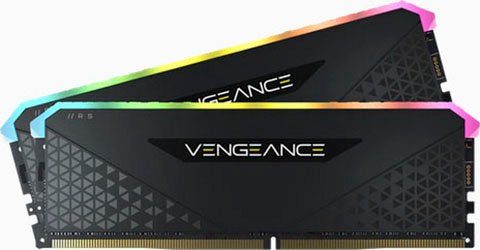 Corsair VENGEANCE® RGB x 64 Arbeitsspeicher, Speicherkapazität 32 GB (2 GB) Arbeitsspeicher x RS (2 64 32 GB) GB (RAM)