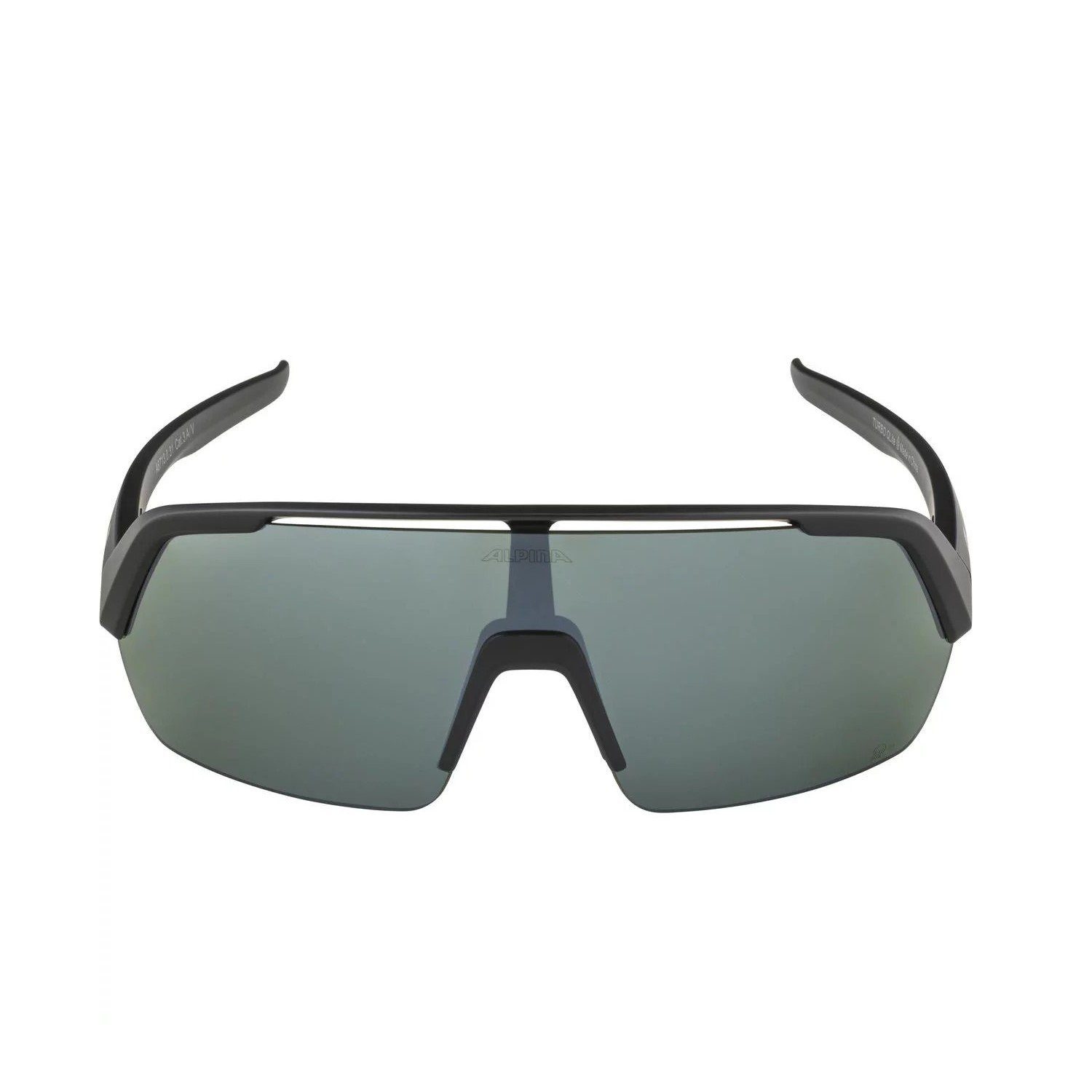 Black-Matt Sportbrille Sportbrille Q-Lite und Herren Turbo Alpina HR Damen Sports für