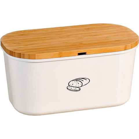 KESPER for kitchen & home Brotkasten, Melamin, (1-tlg), Maße (B/H/T): 37 x 17 x 21,5 cm