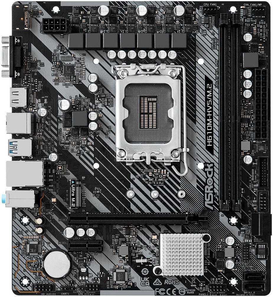 Asrock H610M-HVS/M.2 R2.0 Mainboard