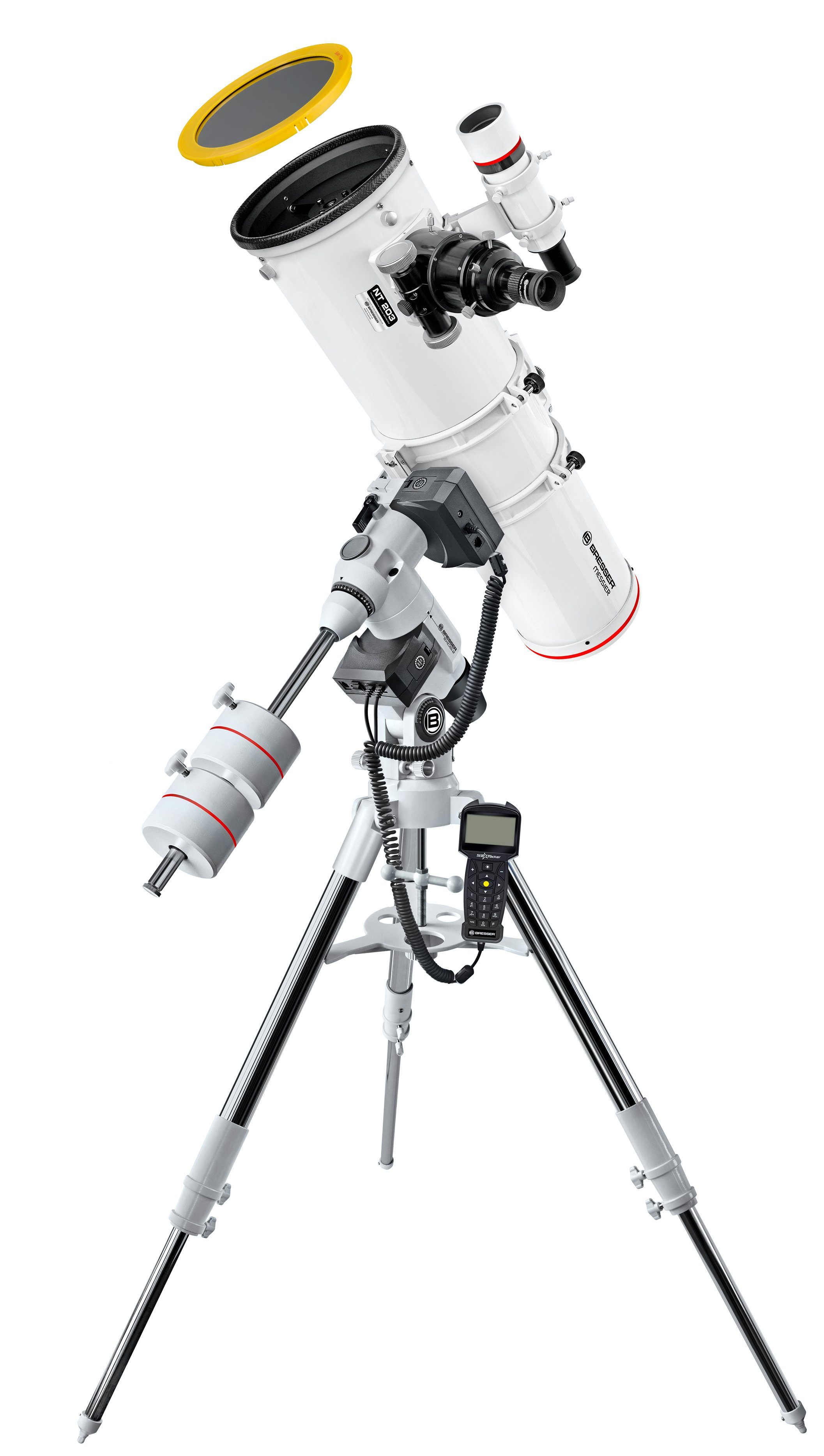 Teleskop BRESSER Messier NT-203/1000 Hexafoc EXOS-2 GoTo Teleskop