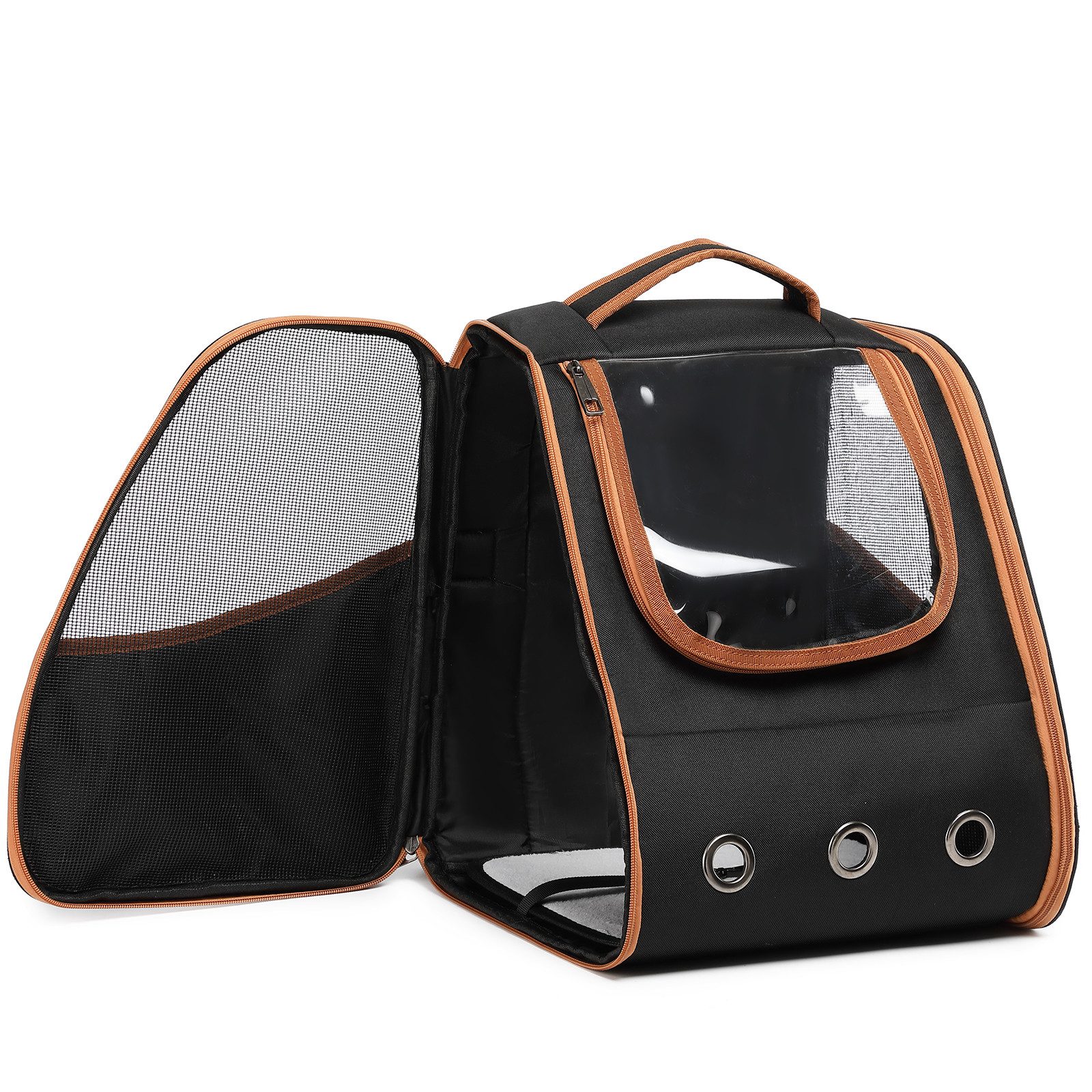 Dogat Tiertransporttasche Haustier Hunde Katzen Rucksack Atmungsaktive Tragbar Transportrucksack