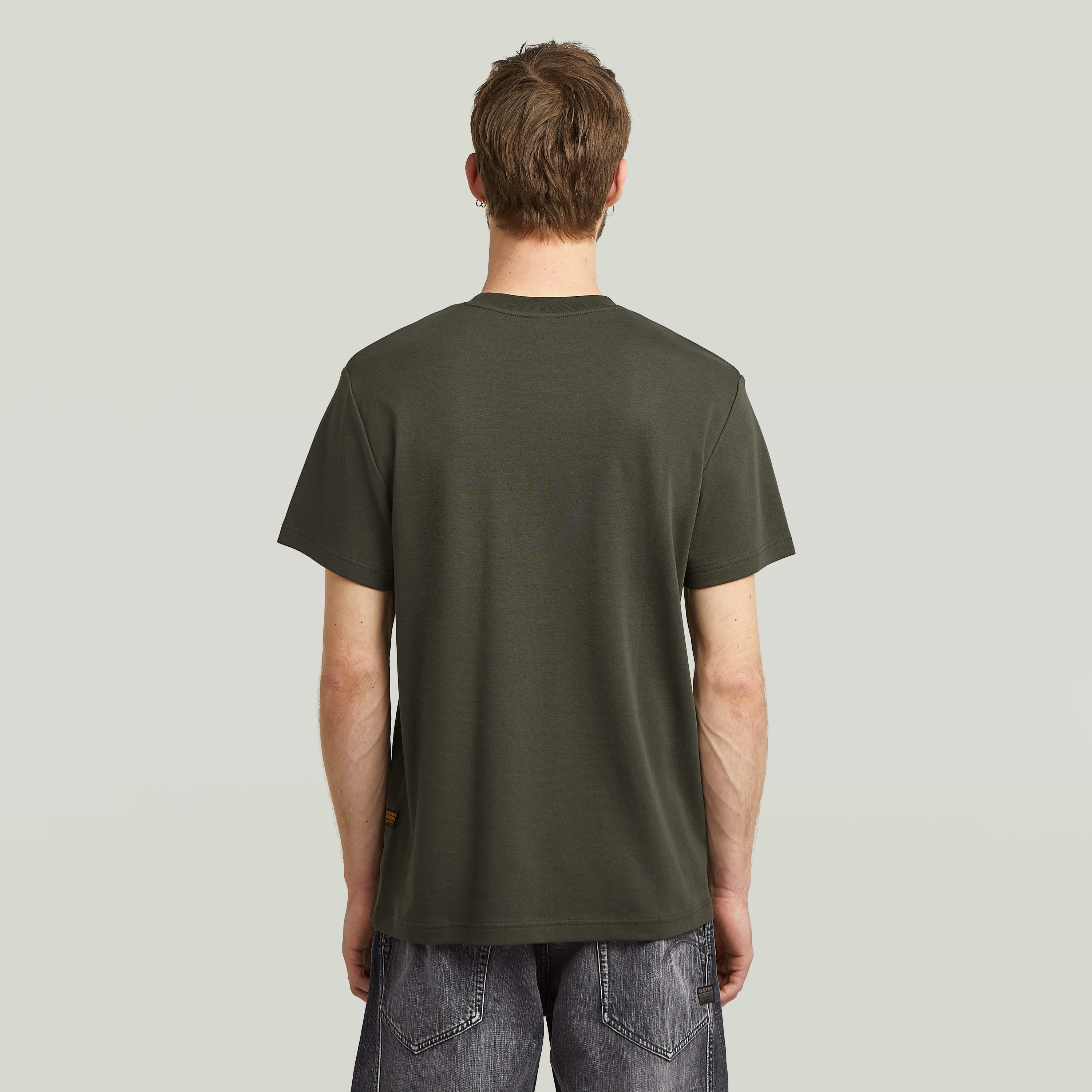 G-STAR T-Shirt Chest Logo Rundhals, Regular Fit