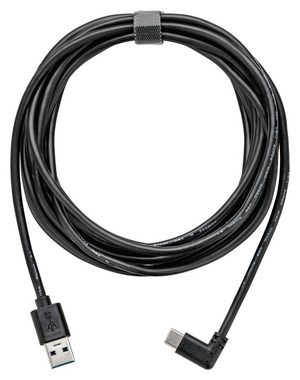 CABLETEX Für Meta Oculus Quest 2 Link Kabel, 3 Meter, MacBook Pro & Smartphones USB-Kabel, USB-A, (300 cm), Abgewinkelter Stecker, 5 Gbit/s, USB 3.2 Gen1