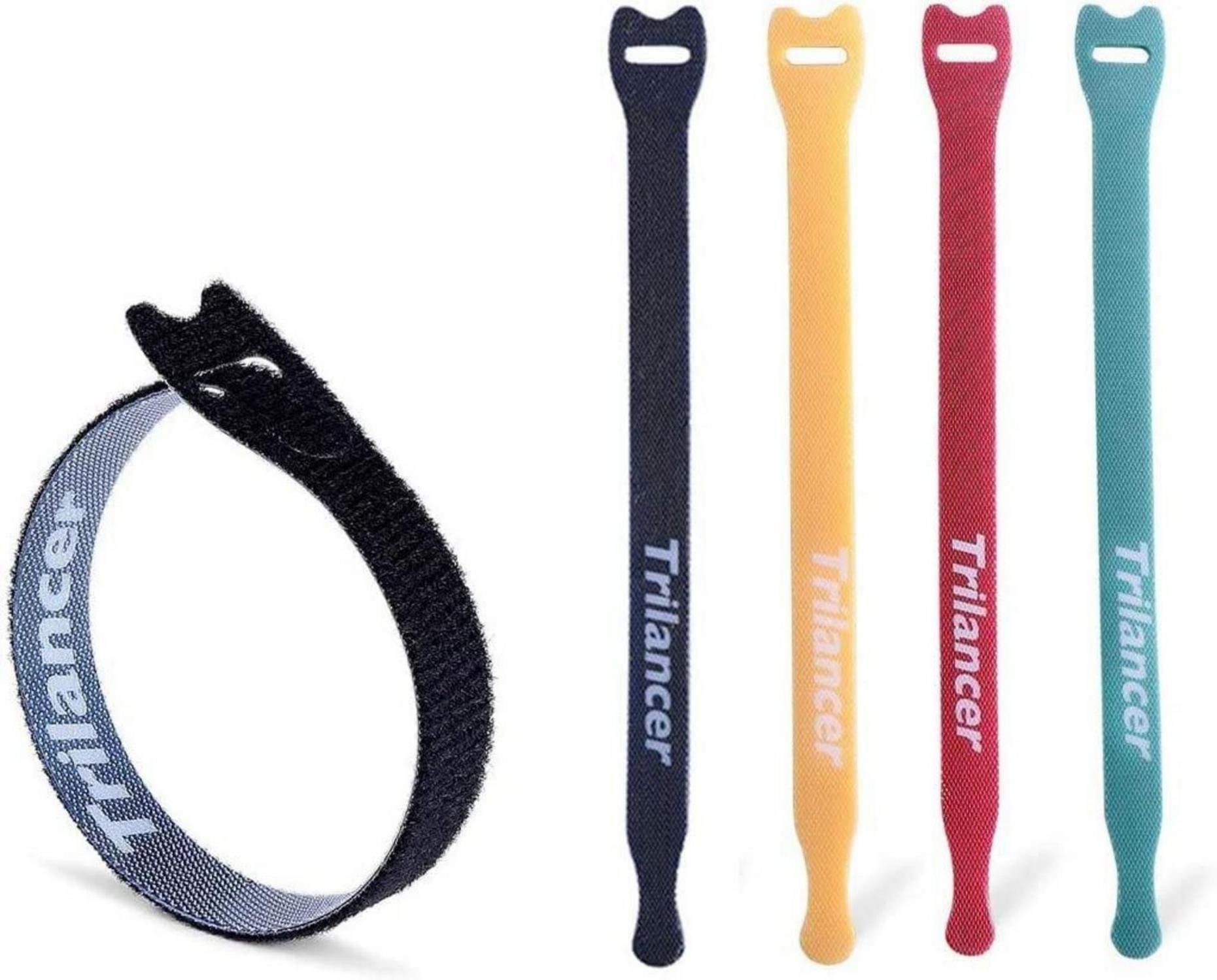 Multitool Klettkabelbinder 20cm 50 Stück wiederverwendbar Kabelbindung
