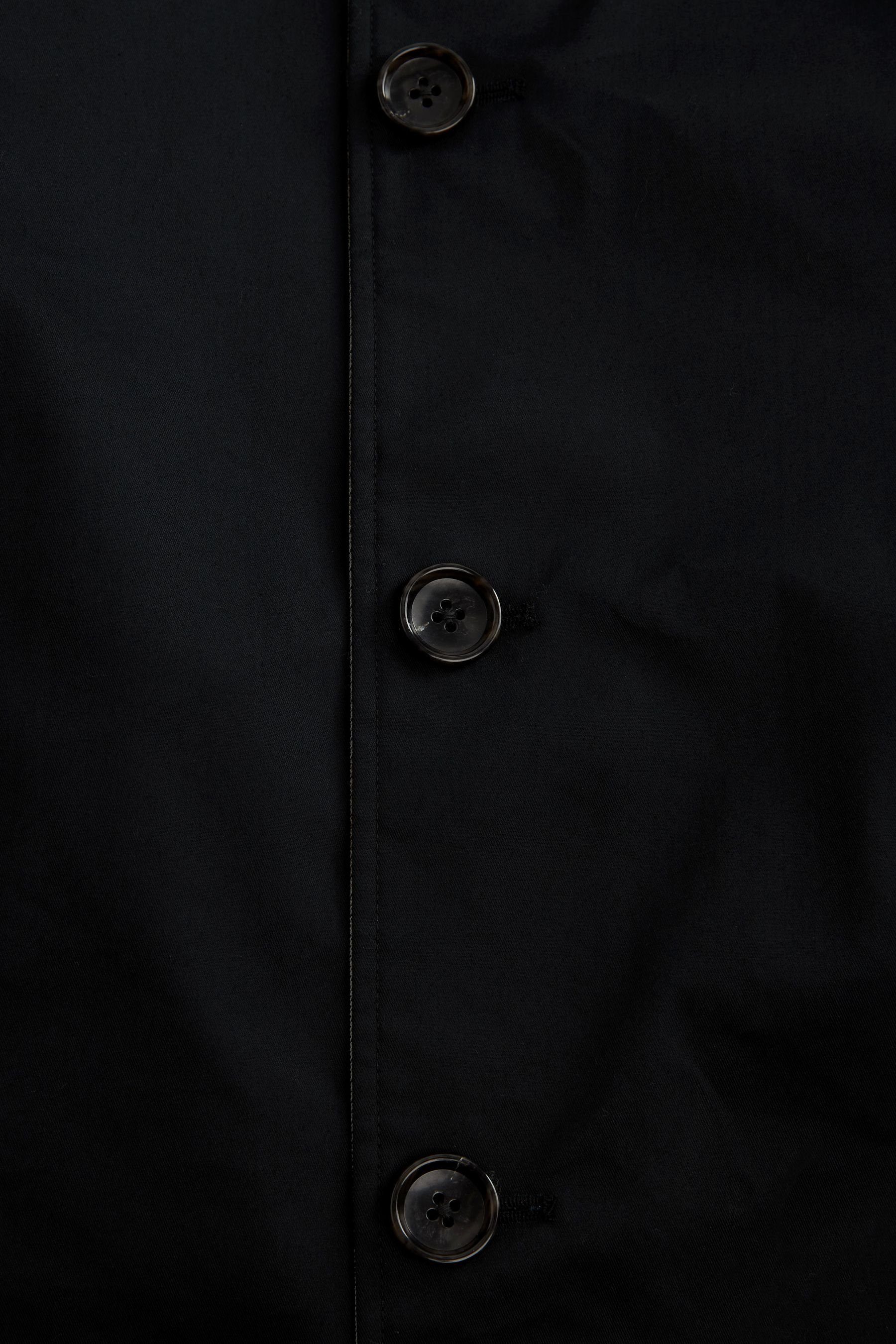 Regenmantel Black/Neutral Reversible Mac Next Coat (1-tlg)