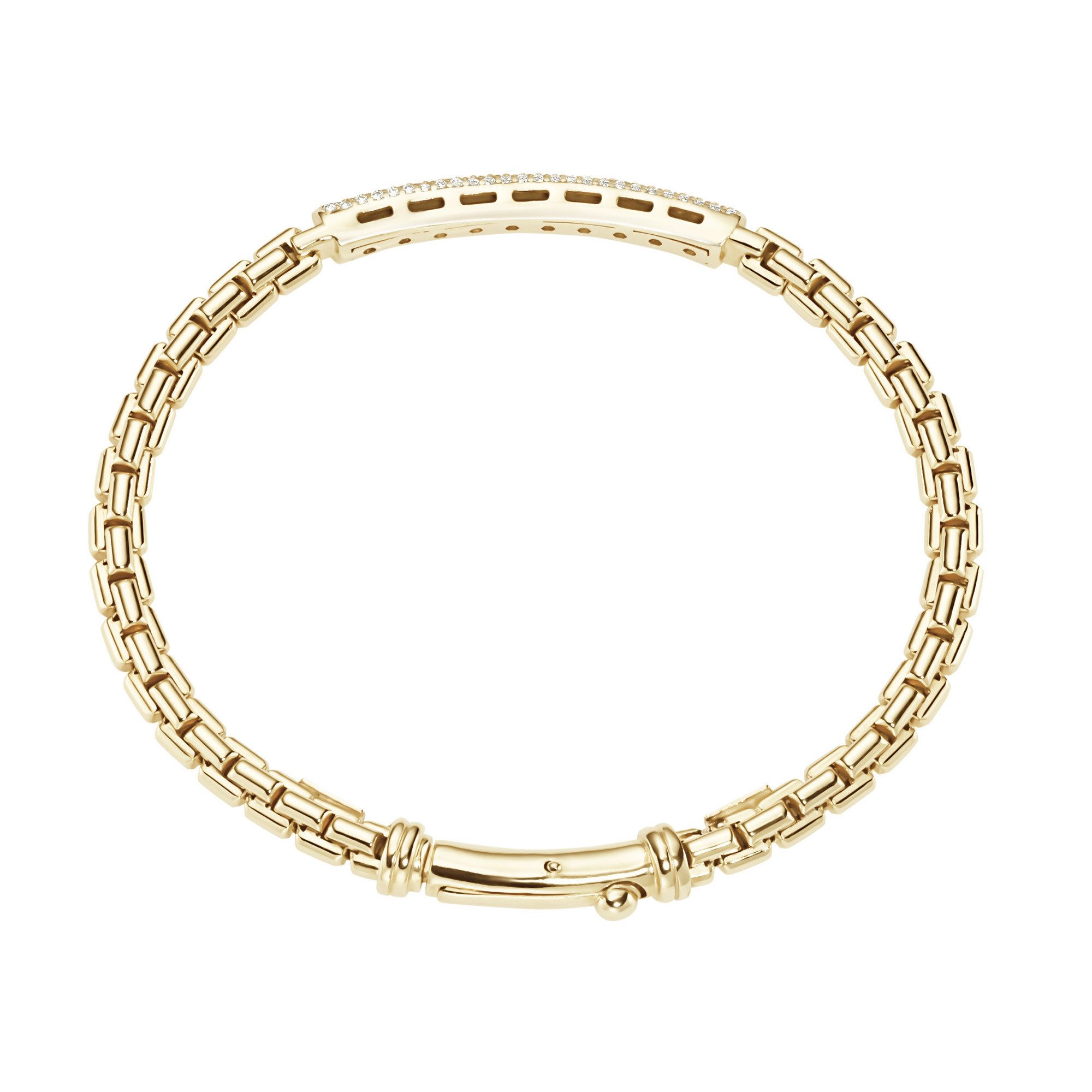 GIORGIO MARTELLO MILANO Armspange in Kettenoptik, mit weißen Zirkonia, Silb günstig online kaufen