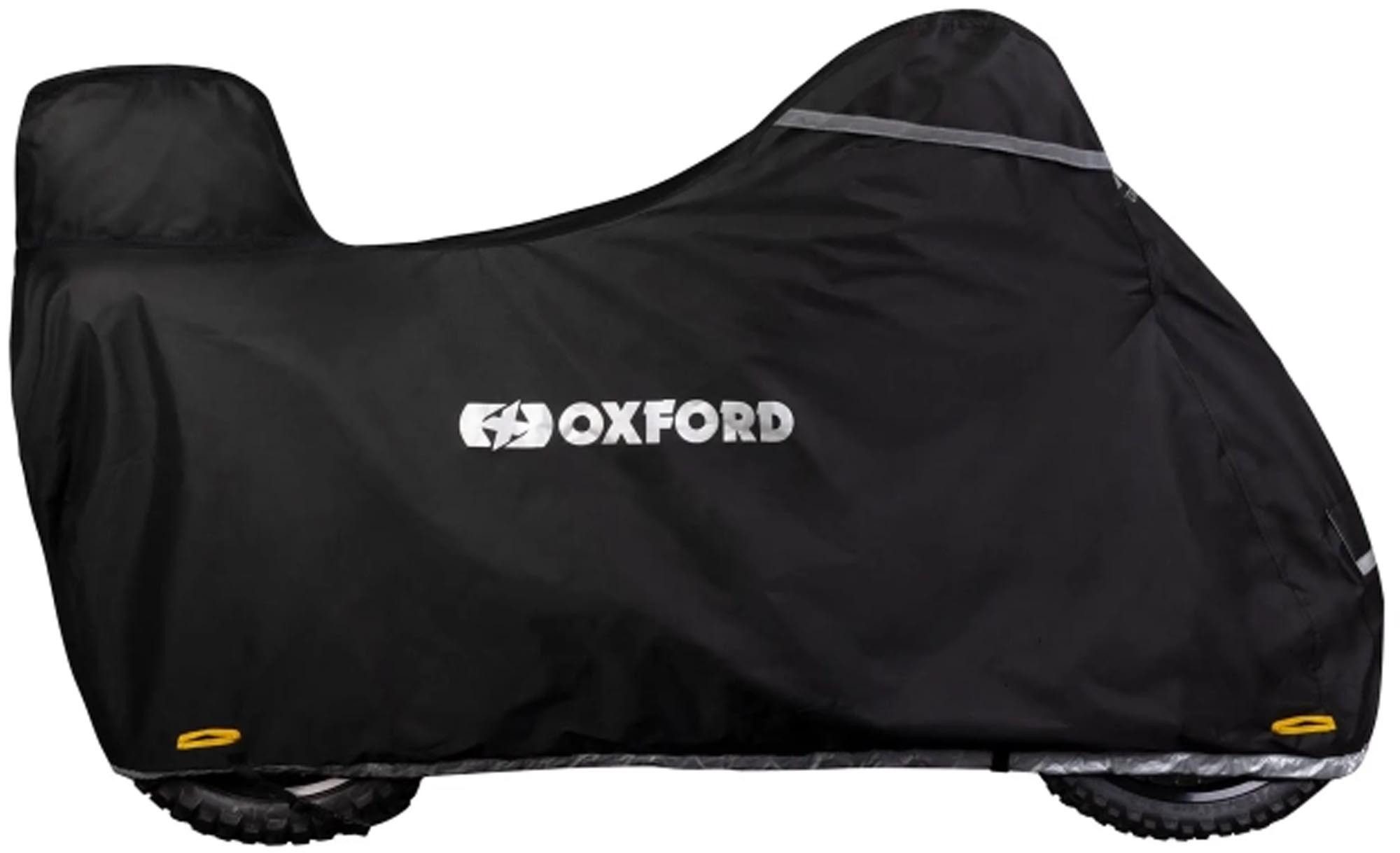 OXFORD Schutzplane Stormex Topbox Motorrad Abdeckplane, Outdoor,reflektierend,mit Kennzeichenfenster
